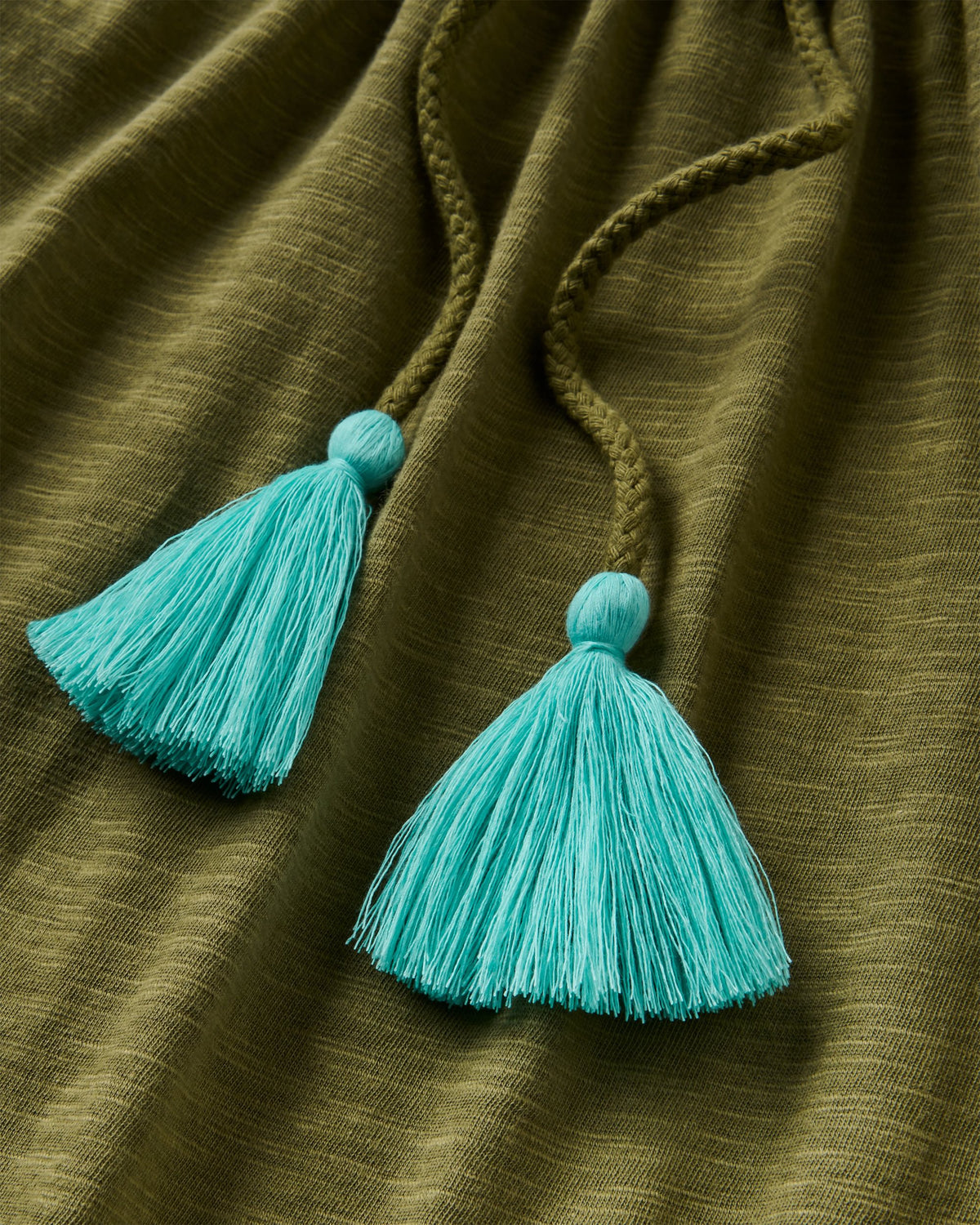Rivergate Organic Cotton Dress 2.0 - Clover - Flatlay