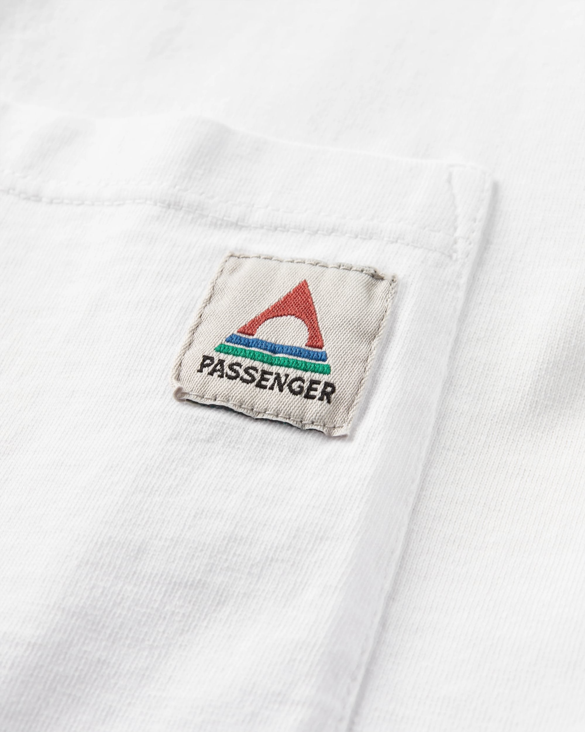 Heritage Organic Relaxed Fit T-Shirt - White - Flatlay
