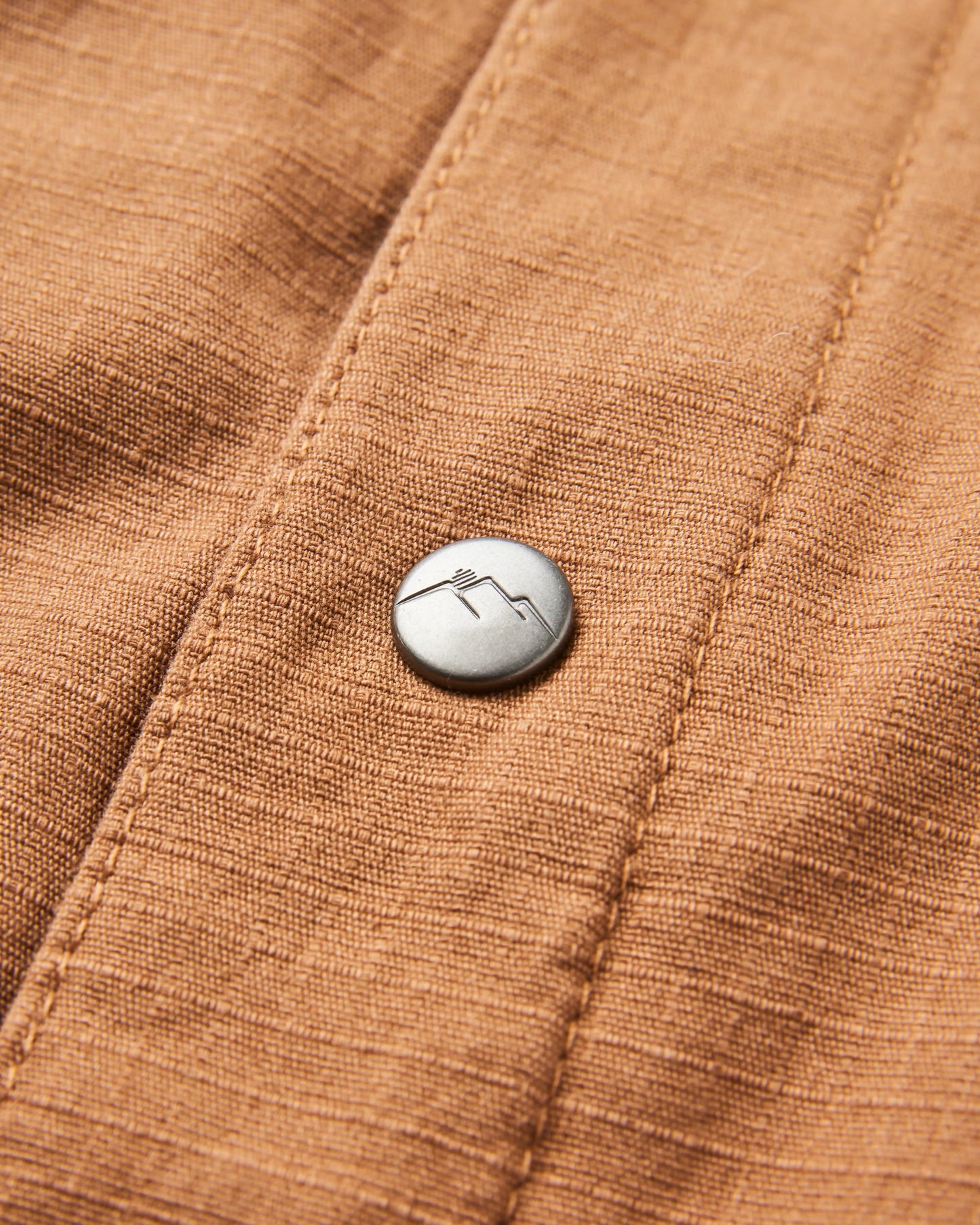 Way Flannel Lined Shirt - Toffee - Flatlay