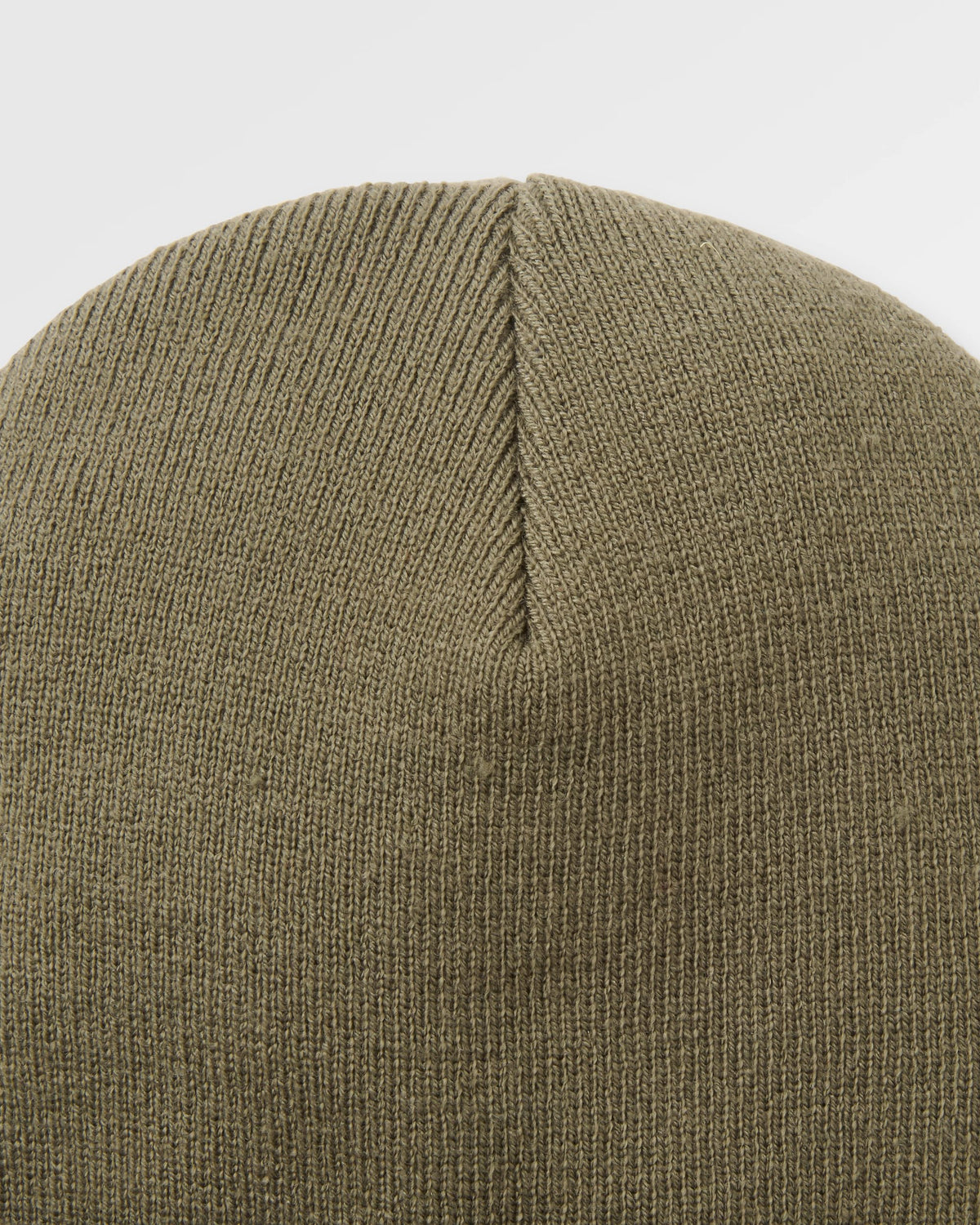 Core High-Top Beanie - Dusty Olive - Flatlay