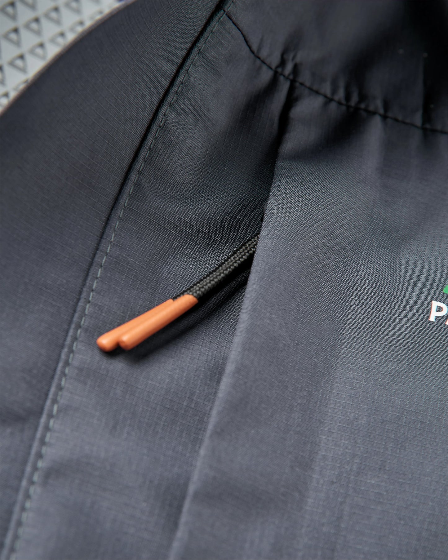 Trailscape Men's Recycled Waterproof Jacket - Charcoal - Flatlay