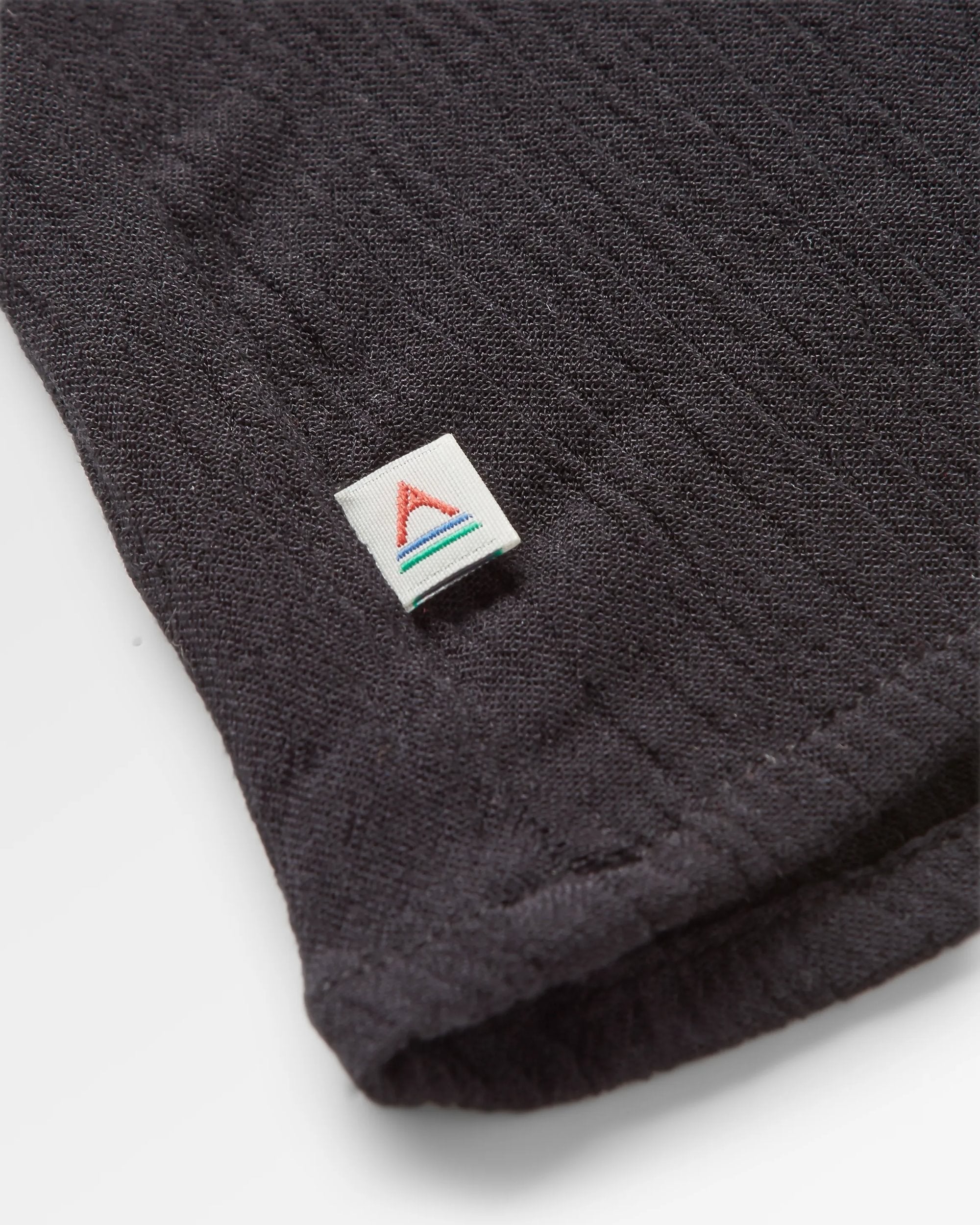 Petal Top - Black - Flatlay