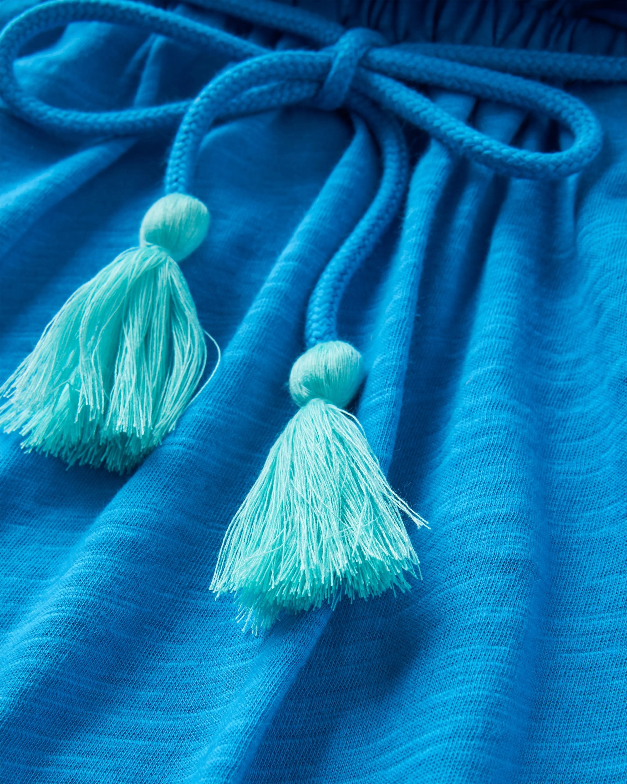 Rivergate Recycled Cotton Dress - Bluejay - Flatlay