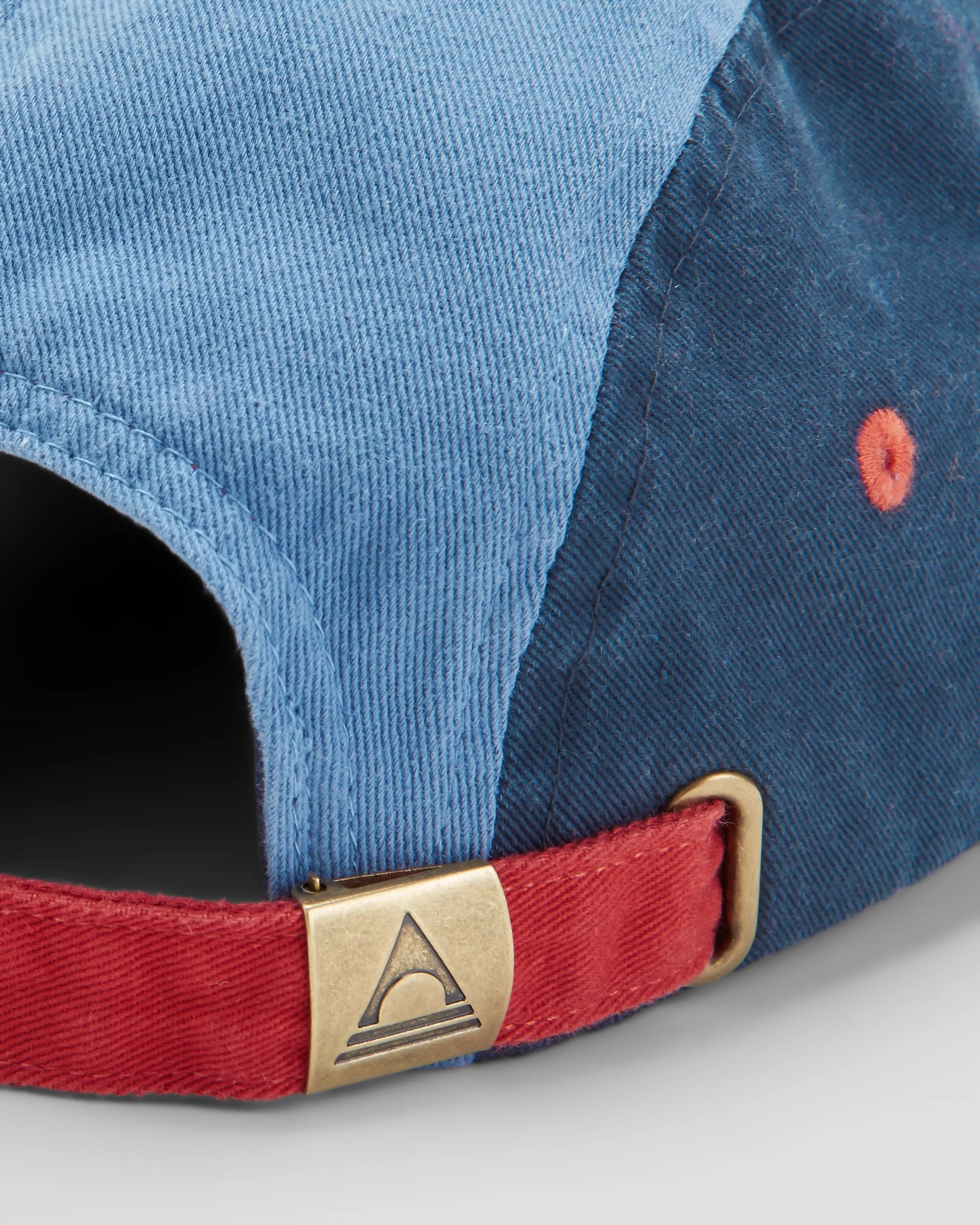 Made To Roam Recycled 5 Panel Cap - Moonlight Blue Multi - Flatlay