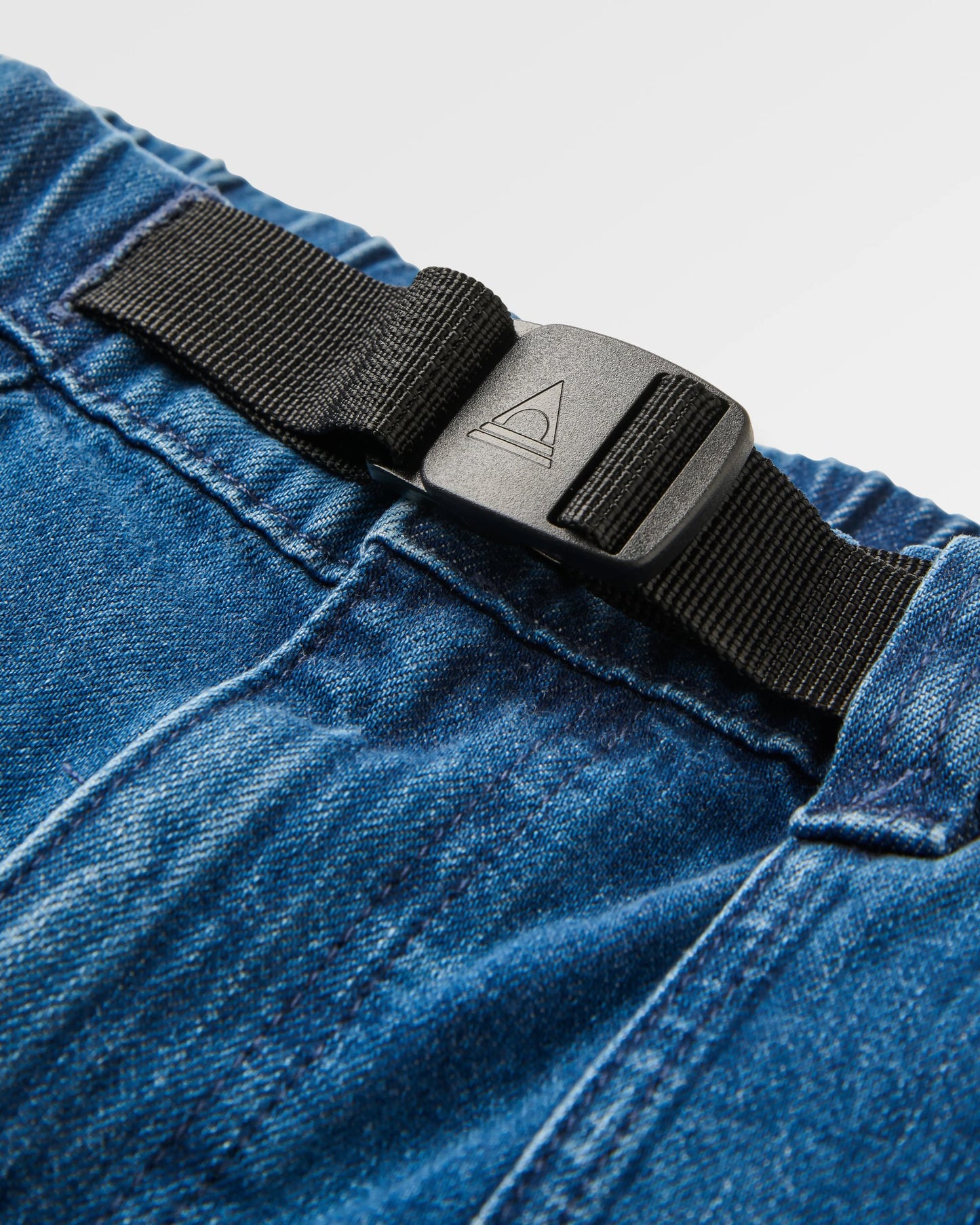 Adventurer Denim Trouser - Mid Wash Denim - Flatlay