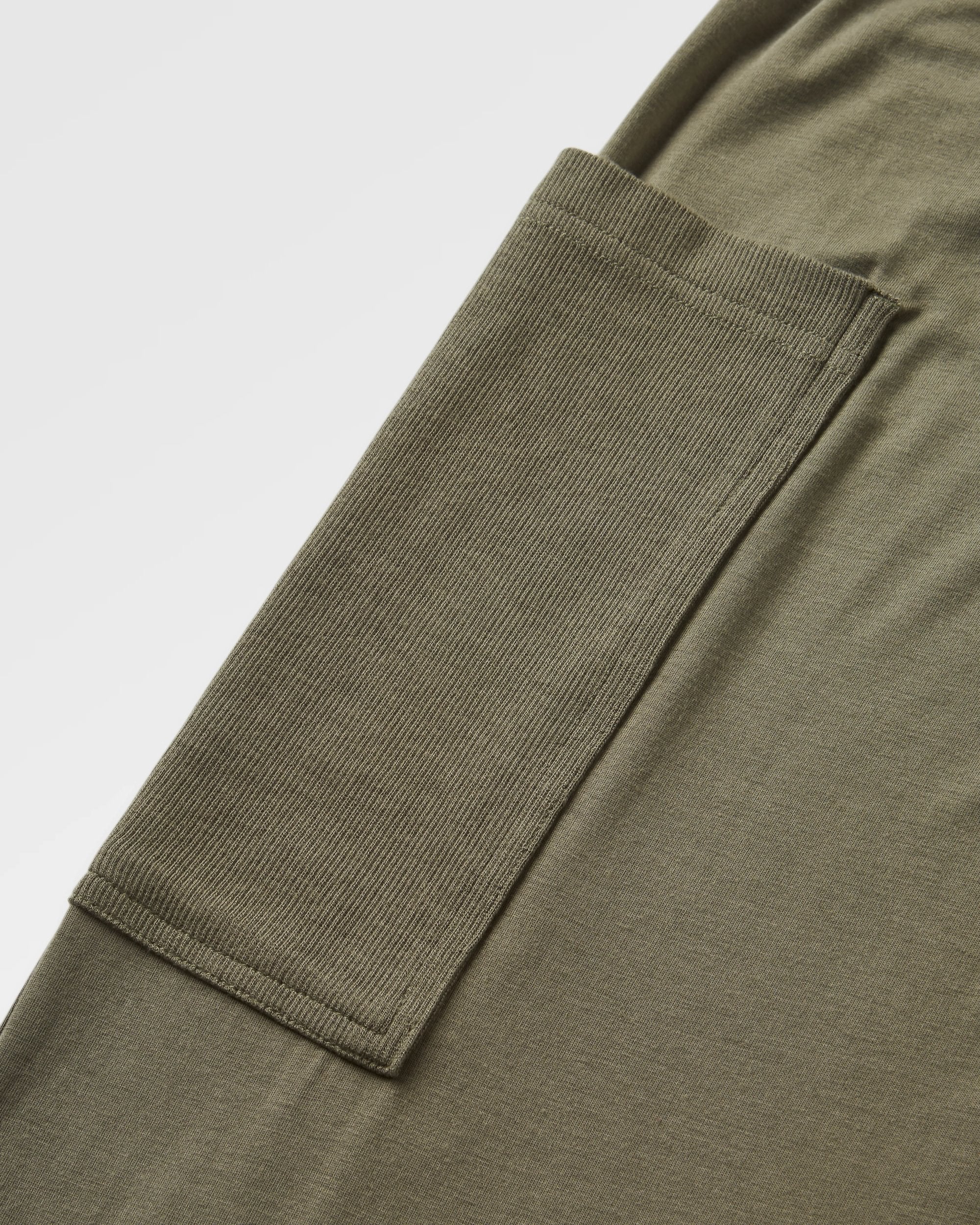 Day Dream Recycled Trouser - Dusty Olive - Flatlay