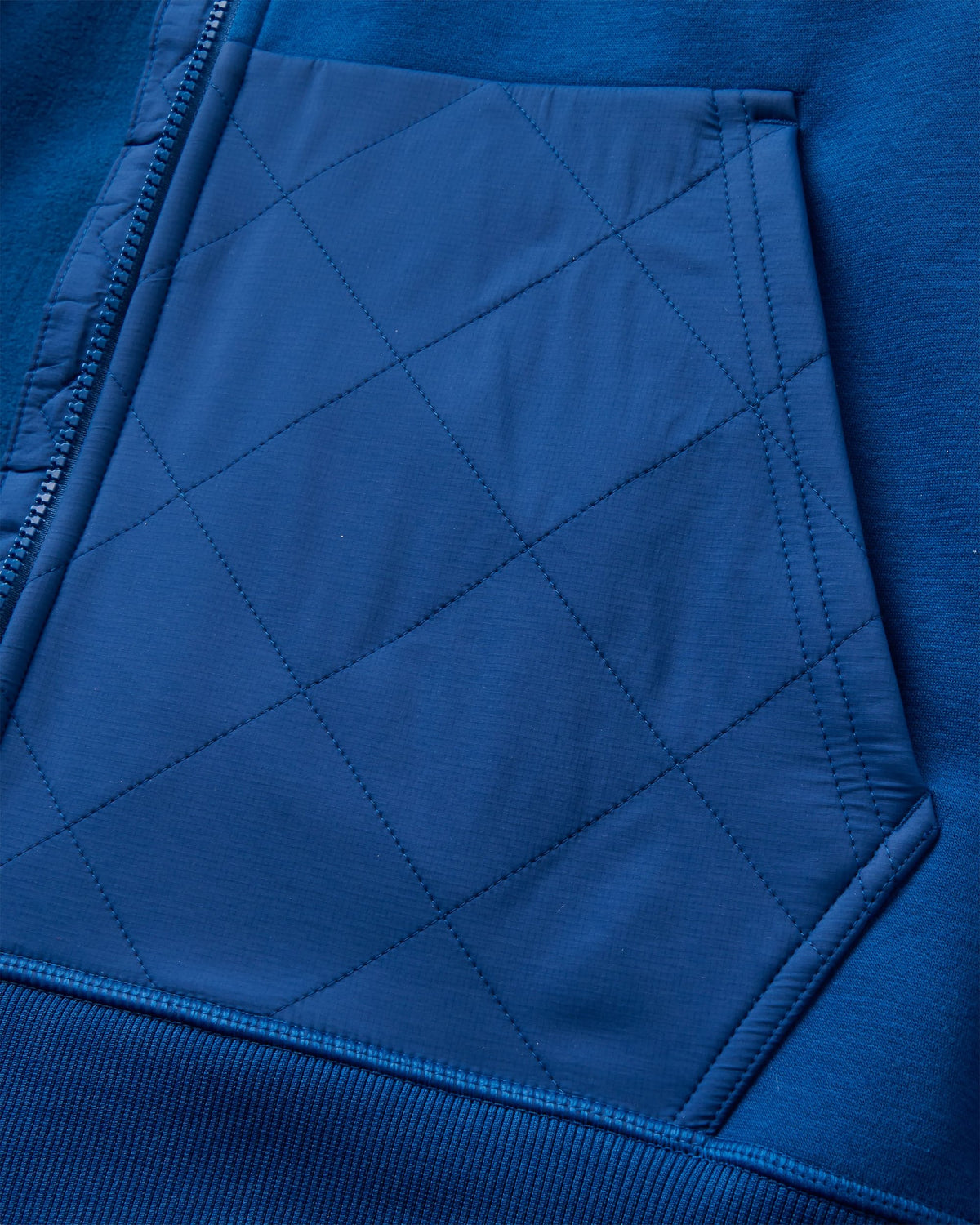 Solscape Men's Active Hoodie - Blue Navy Marl - Flatlay