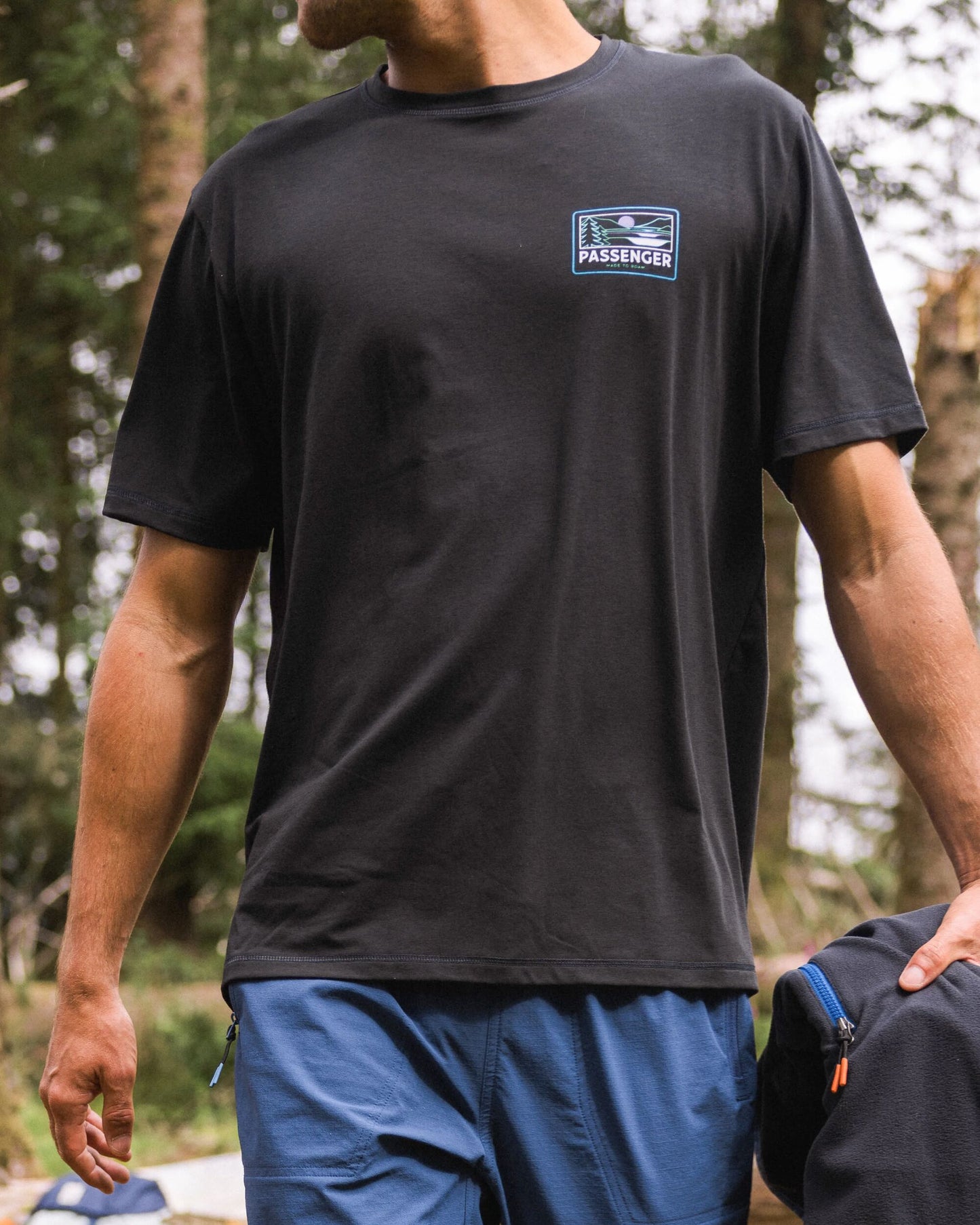 Roamer Men's Drirelease® Active T-Shirt - Black - Lifestyle