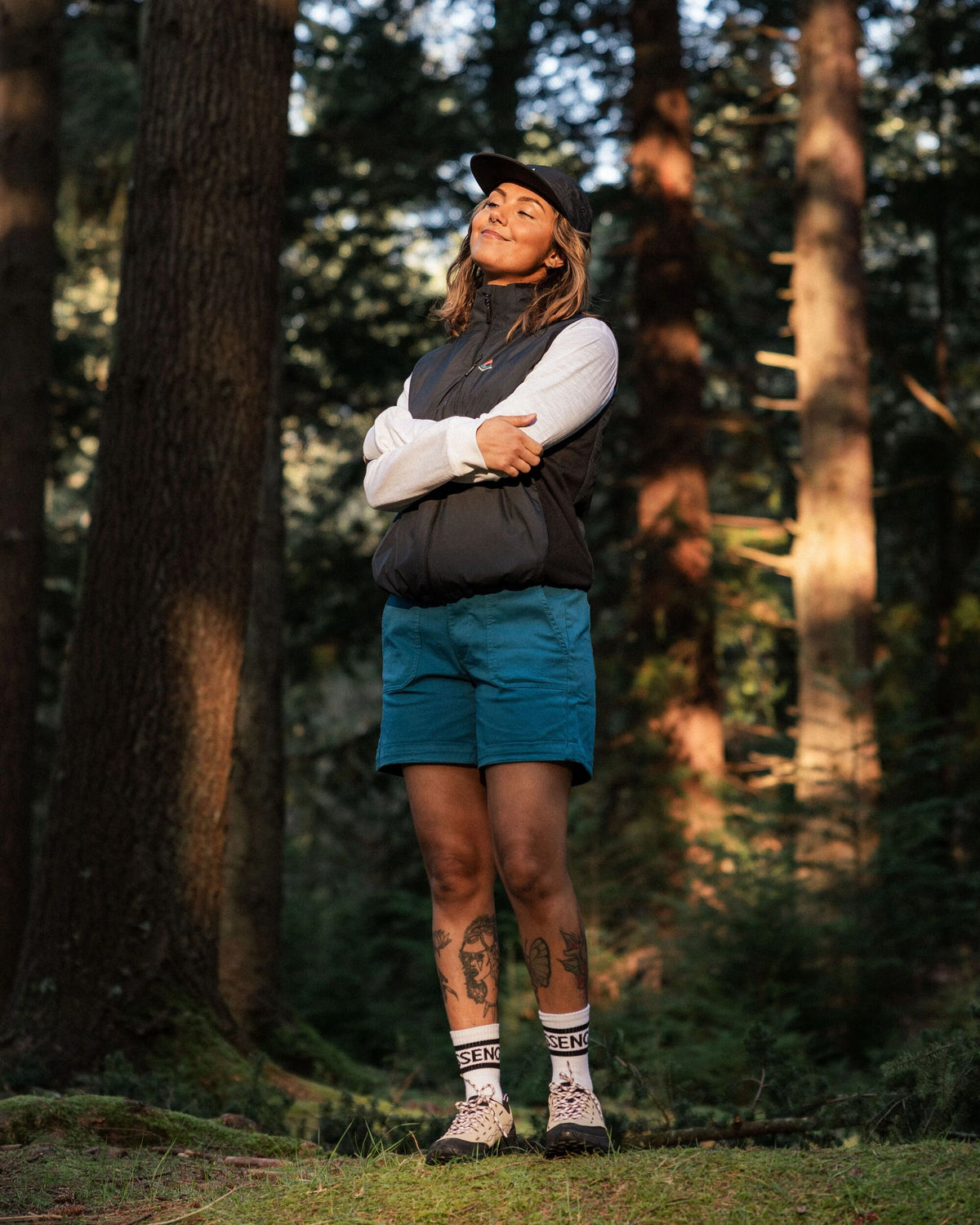 Carriso Short - Blue Steel - Lifestyle