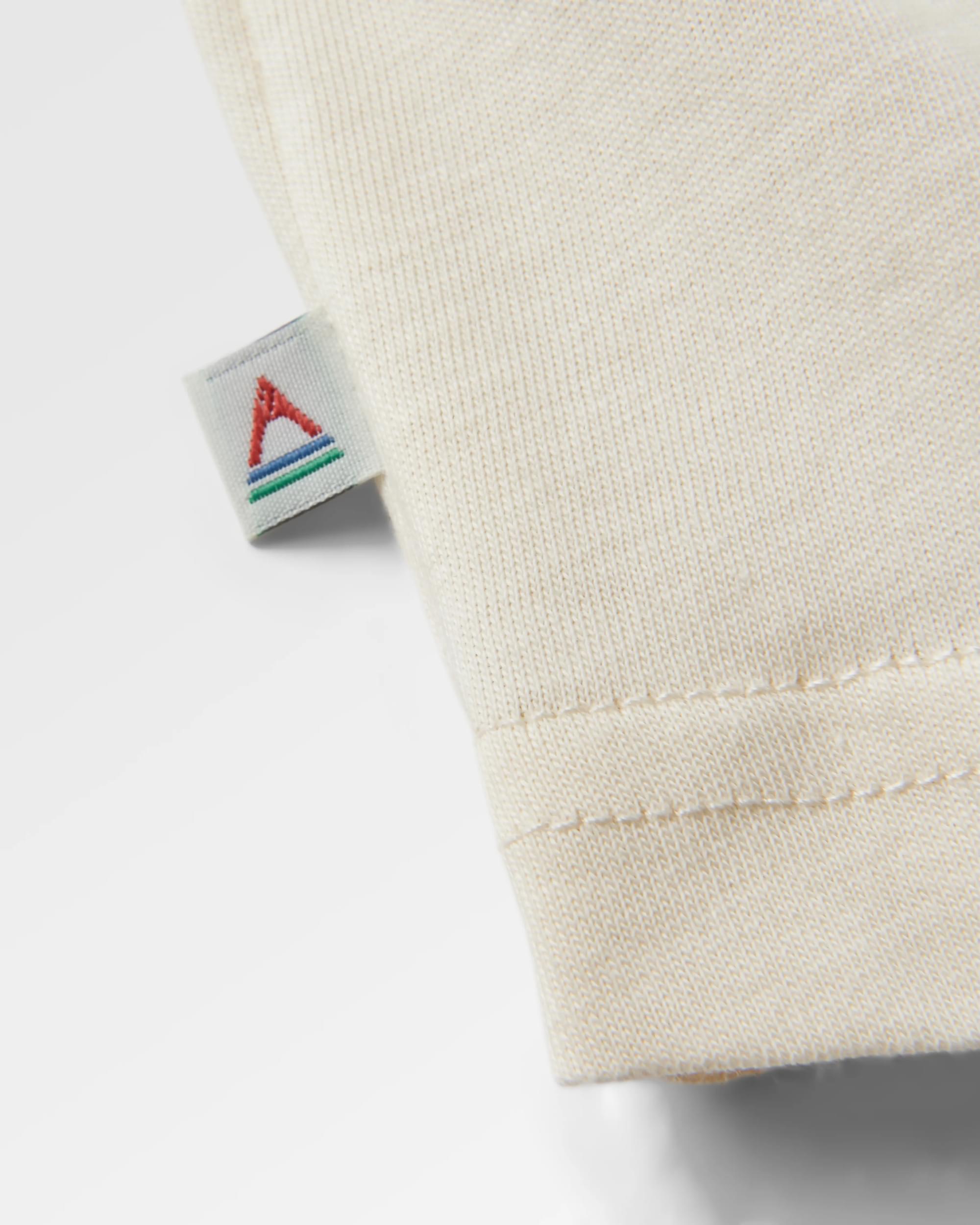 Go Forage Organic Cotton T-Shirt - Birch - Flatlay