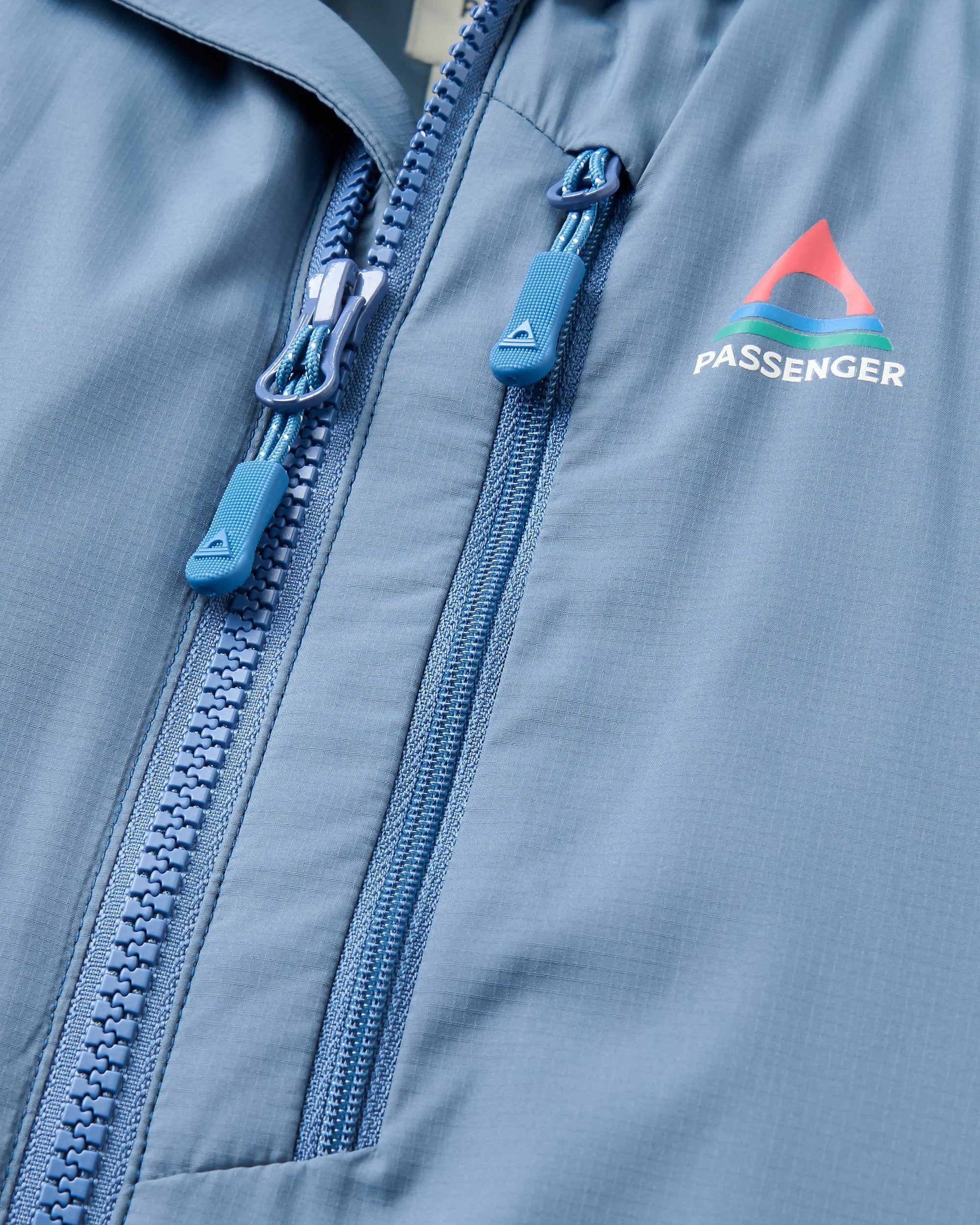 Daybreak Lightweight Recycled Thermore® Insulated Jacket - Rich Navy/Storm Grey/Dark Denim - Flatlay