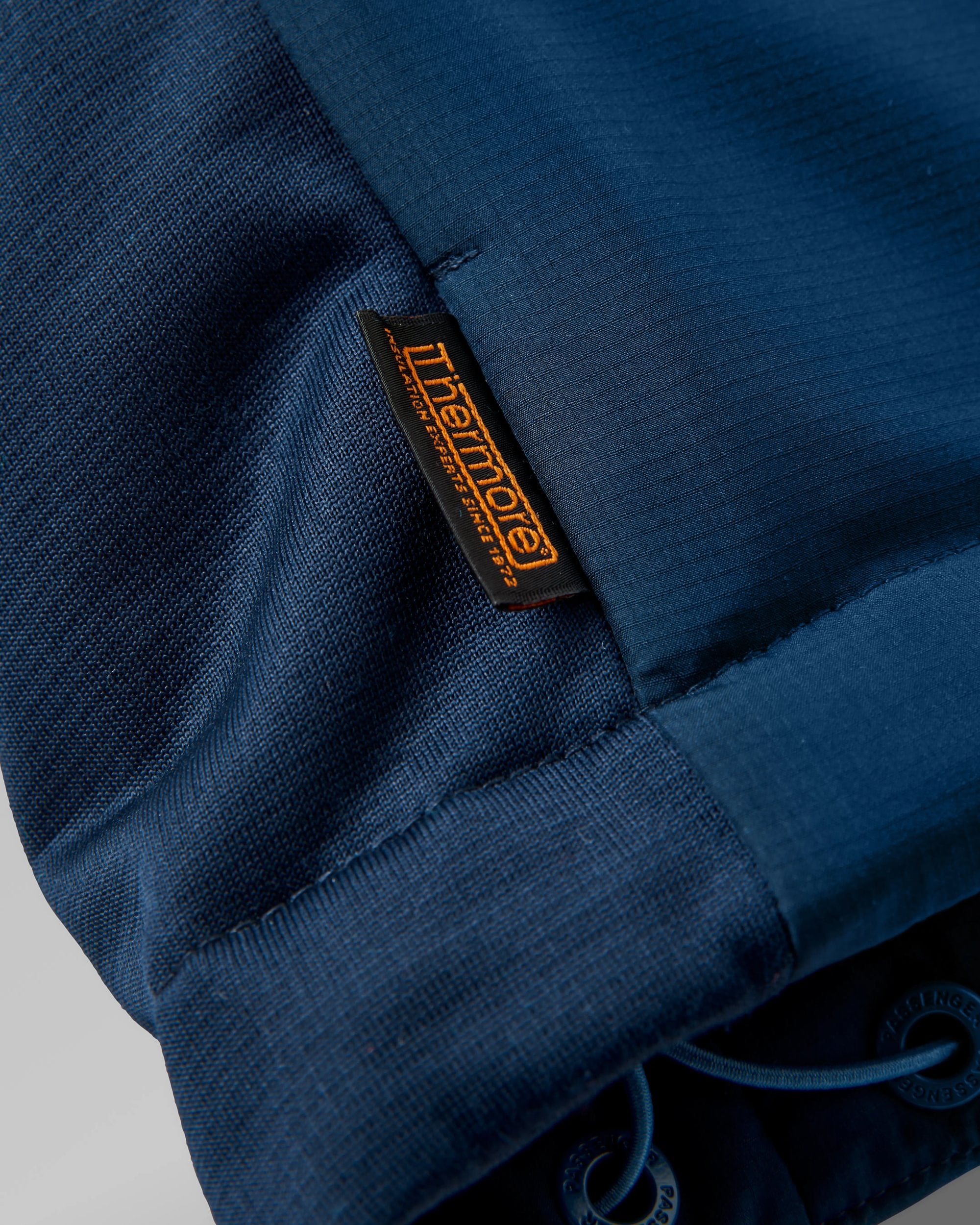 Shasta Lightweight Recycled Thermore® Insulated Jacket - Rich Navy/Dark Denim/Arctic - Flatlay