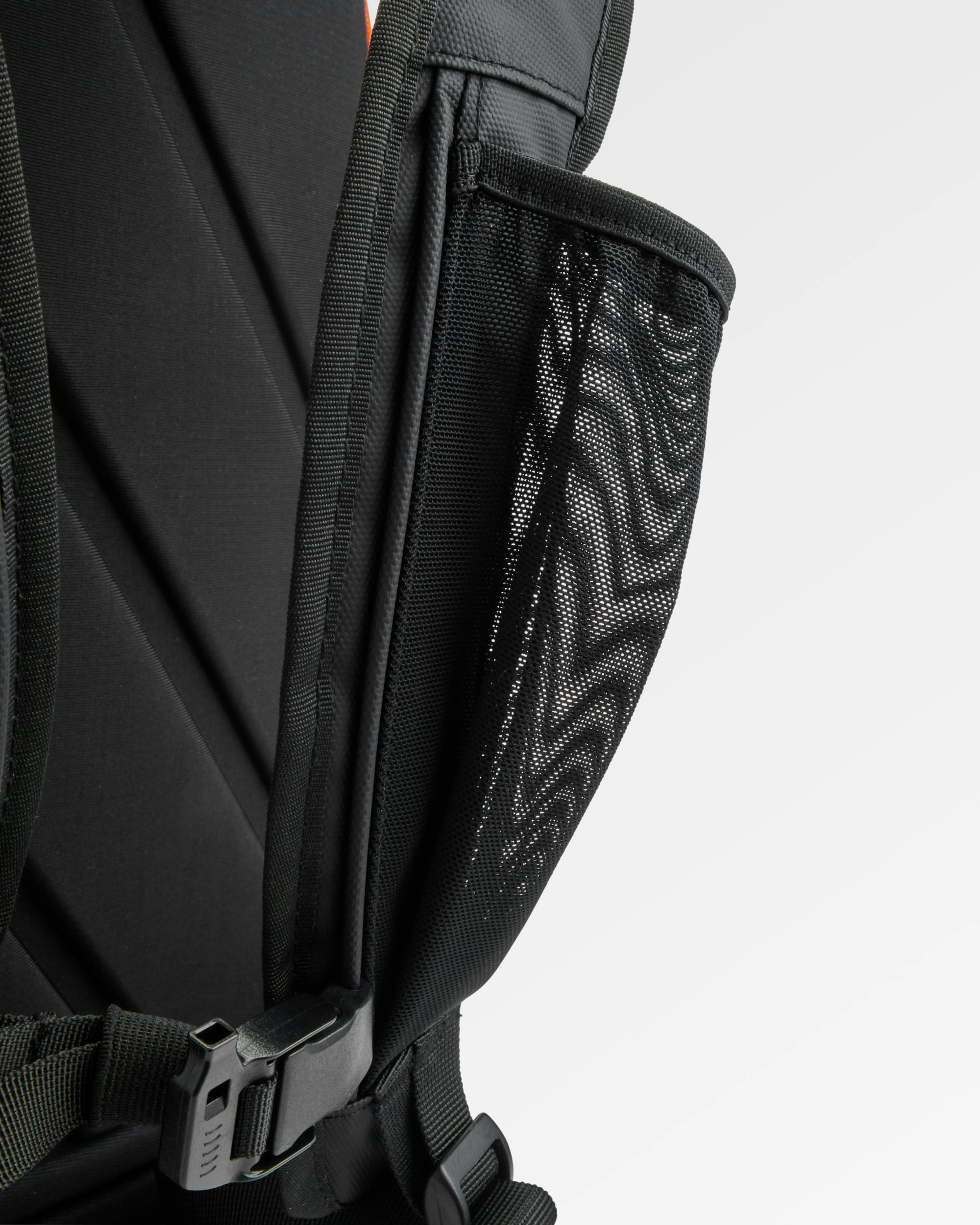 Atlas Recycled Backpack Duffel - Black - Flatlay