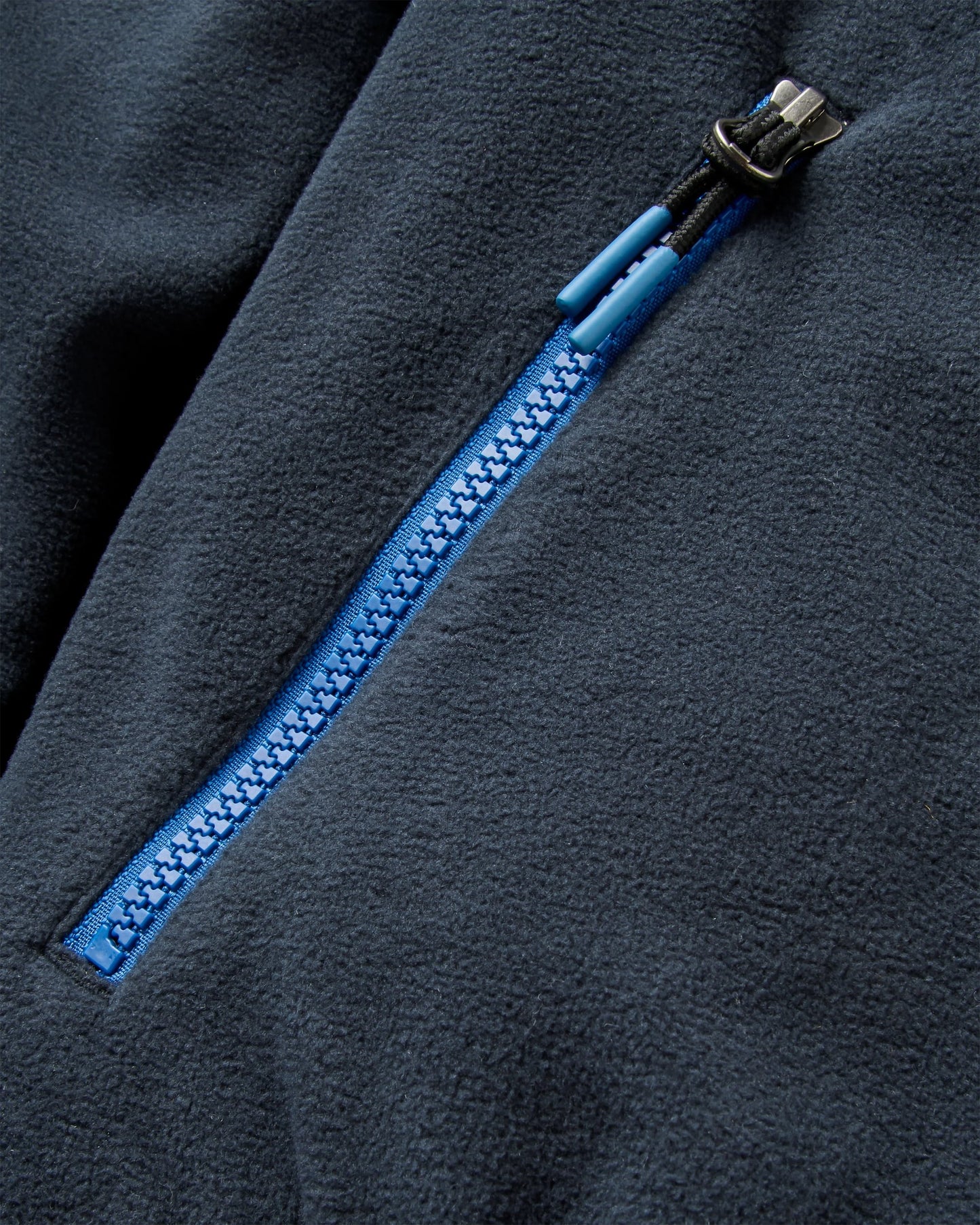 Ayla Recycled Micro Polartec® Fleece - Black - Flatlay