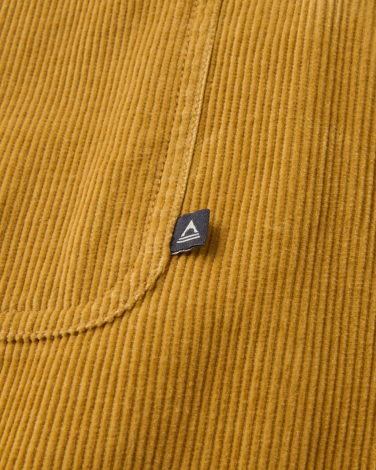 Kodiak Sherpa Lined Cord Overshirt - Dusty Ochre - Flatlay