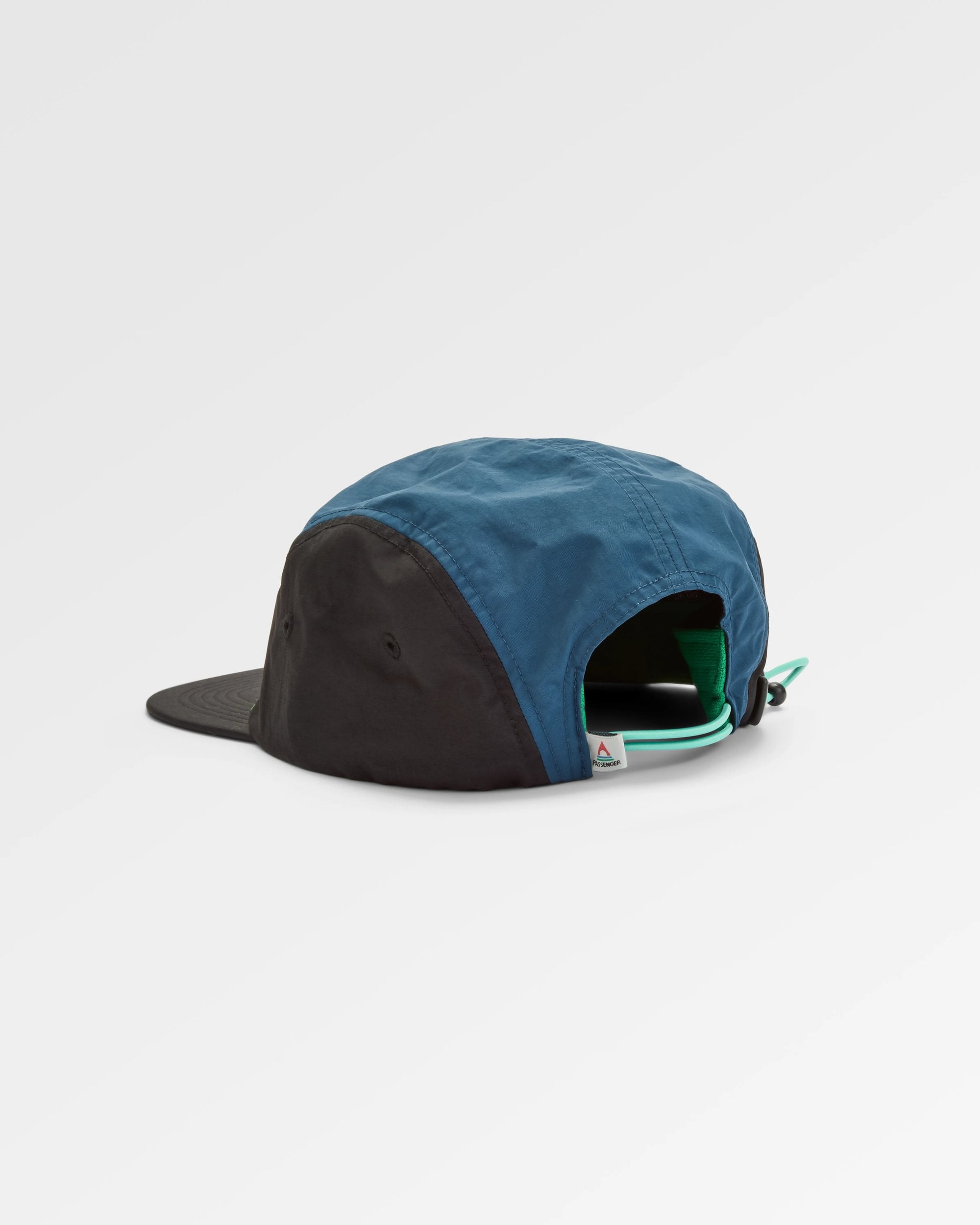 Emerge 5 Panel Trail Cap - Stem Green - Flatlay