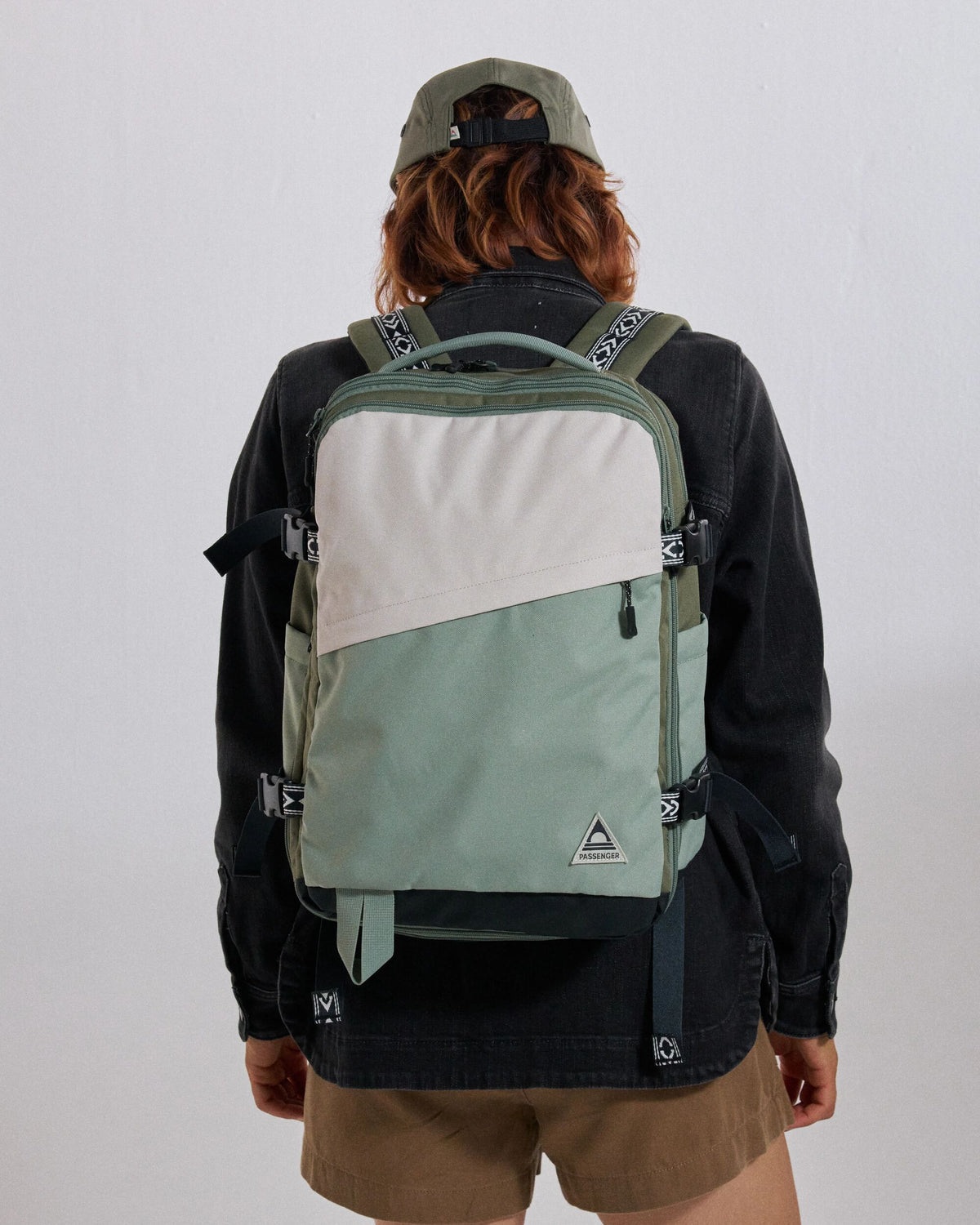Boondocker Expandable Travel Pack - Pistachio/Misty Grey - Studio Model - Female