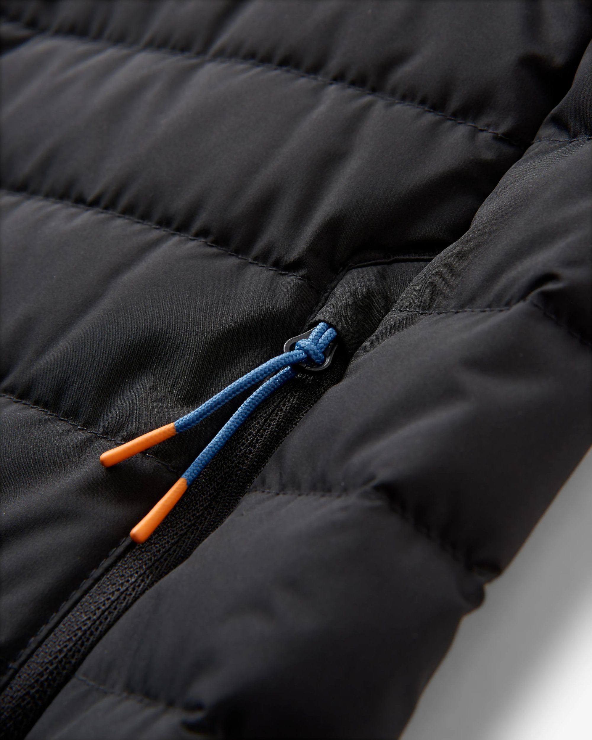 Northstar Down Recycled Gilet - Black - Flatlay