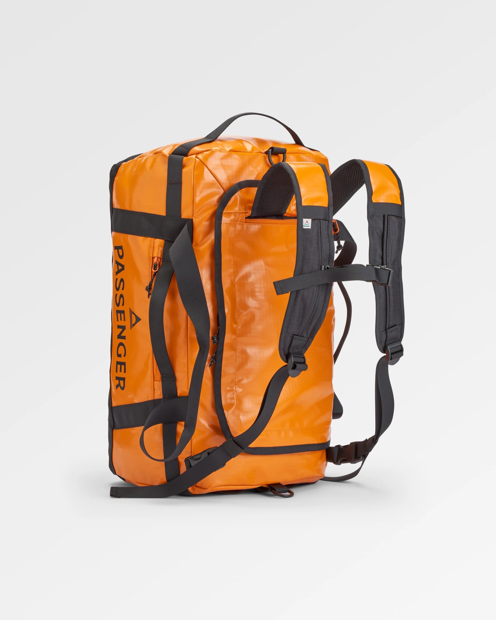 Roamer Recycled 40L Duffel Bag - Sunrise Orange - Flatlay