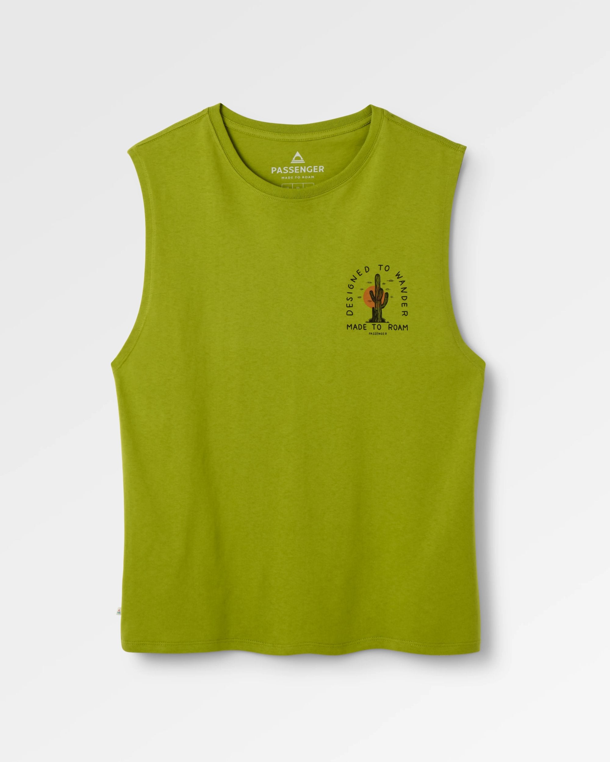 Explore Vest - Tea Green - Flatlay