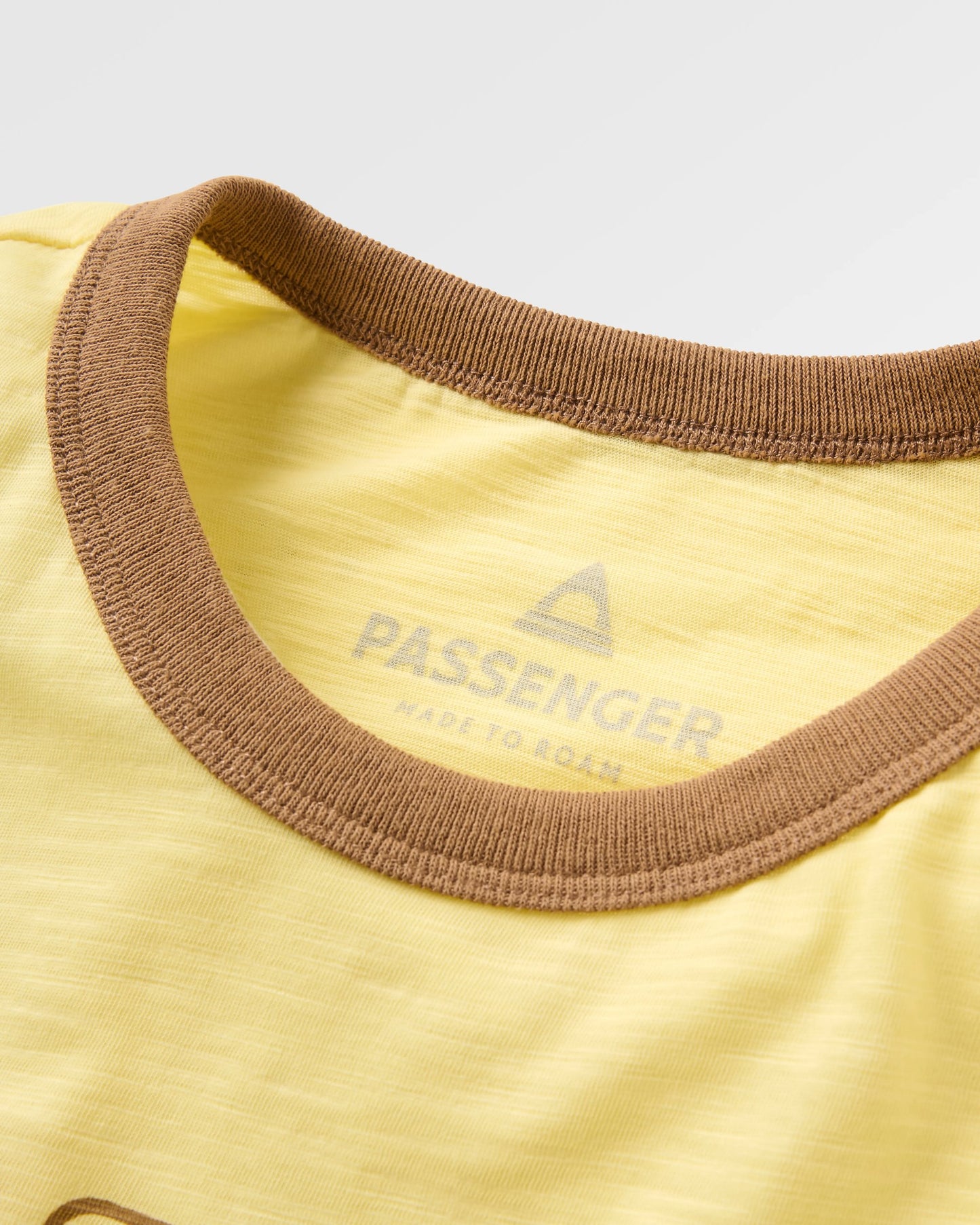 Daze Recycled Cotton T-Shirt - Sunlight - Flatlay
