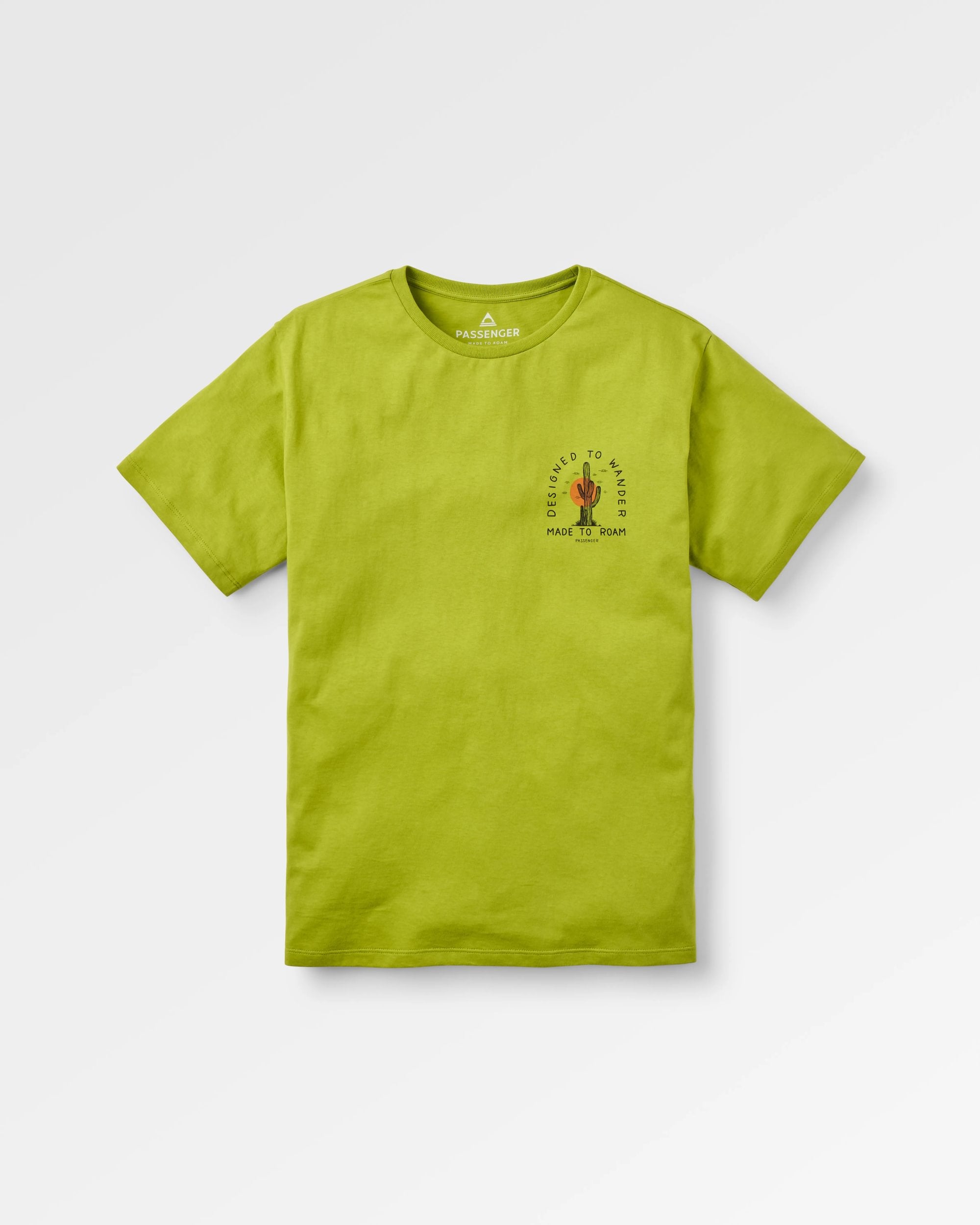 Explore T-Shirt - Tea Green - Flatlay