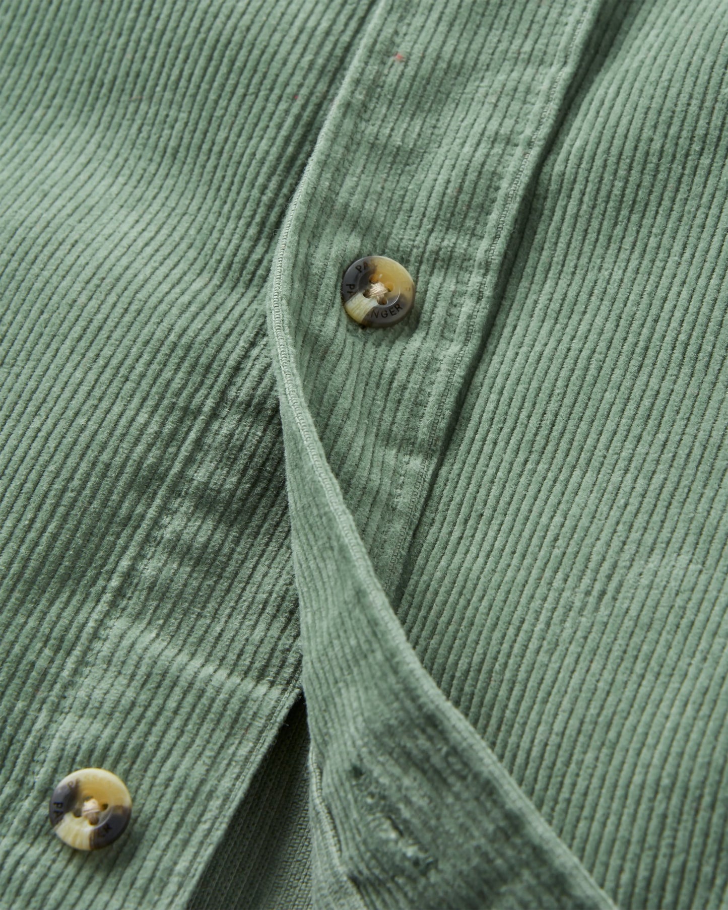 Backcountry Cord Shirt - Pistachio - Flatlay