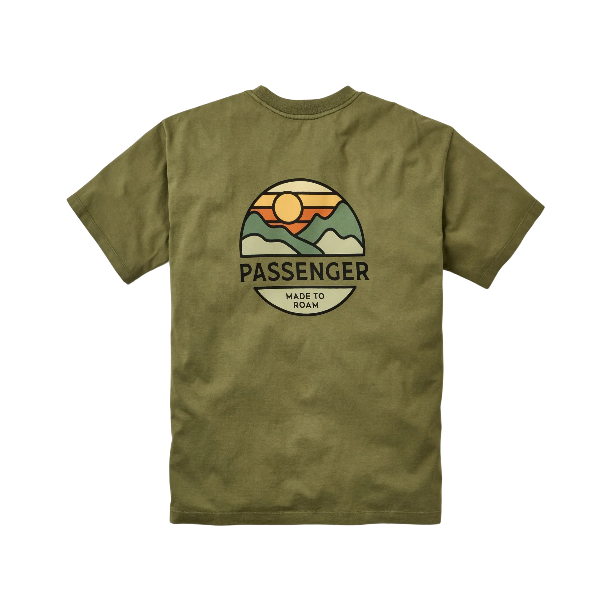 Lässiges Relaxed Fit T-Shirt - Khaki