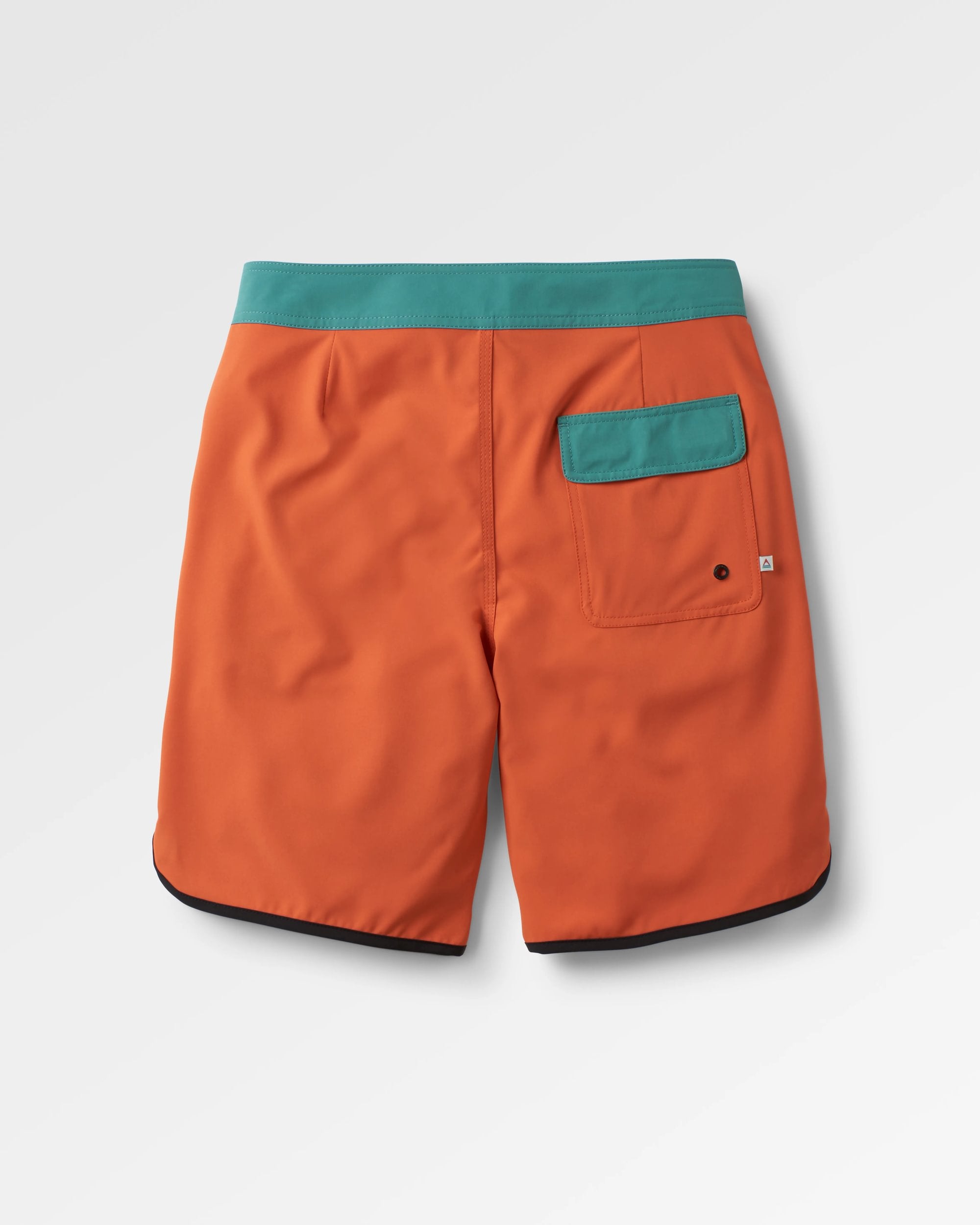 Breaks Recycled Boardshort - Burnt Orange - Flatlay