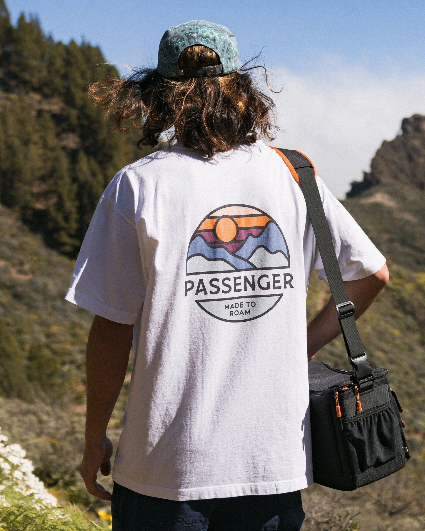 Laidback Recycled Cotton Relaxed Fit T-Shirt - White - Lifestyle