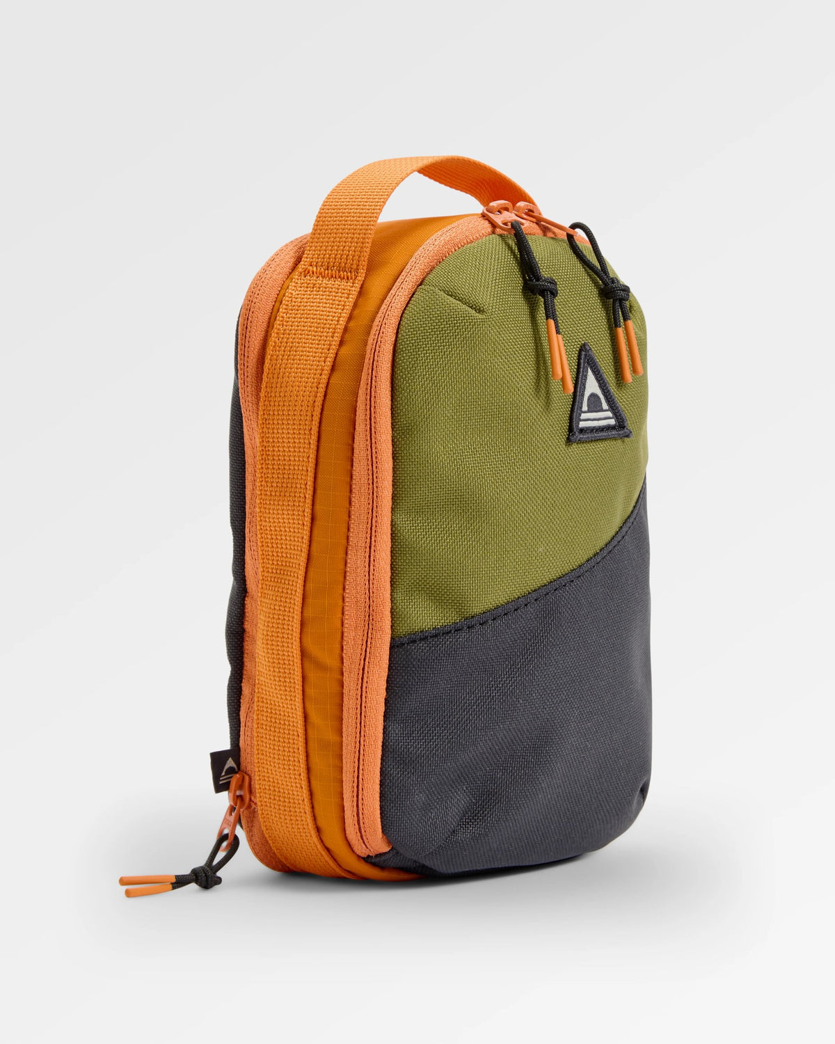 Packing Cube 2L - Black/Khaki - Flatlay