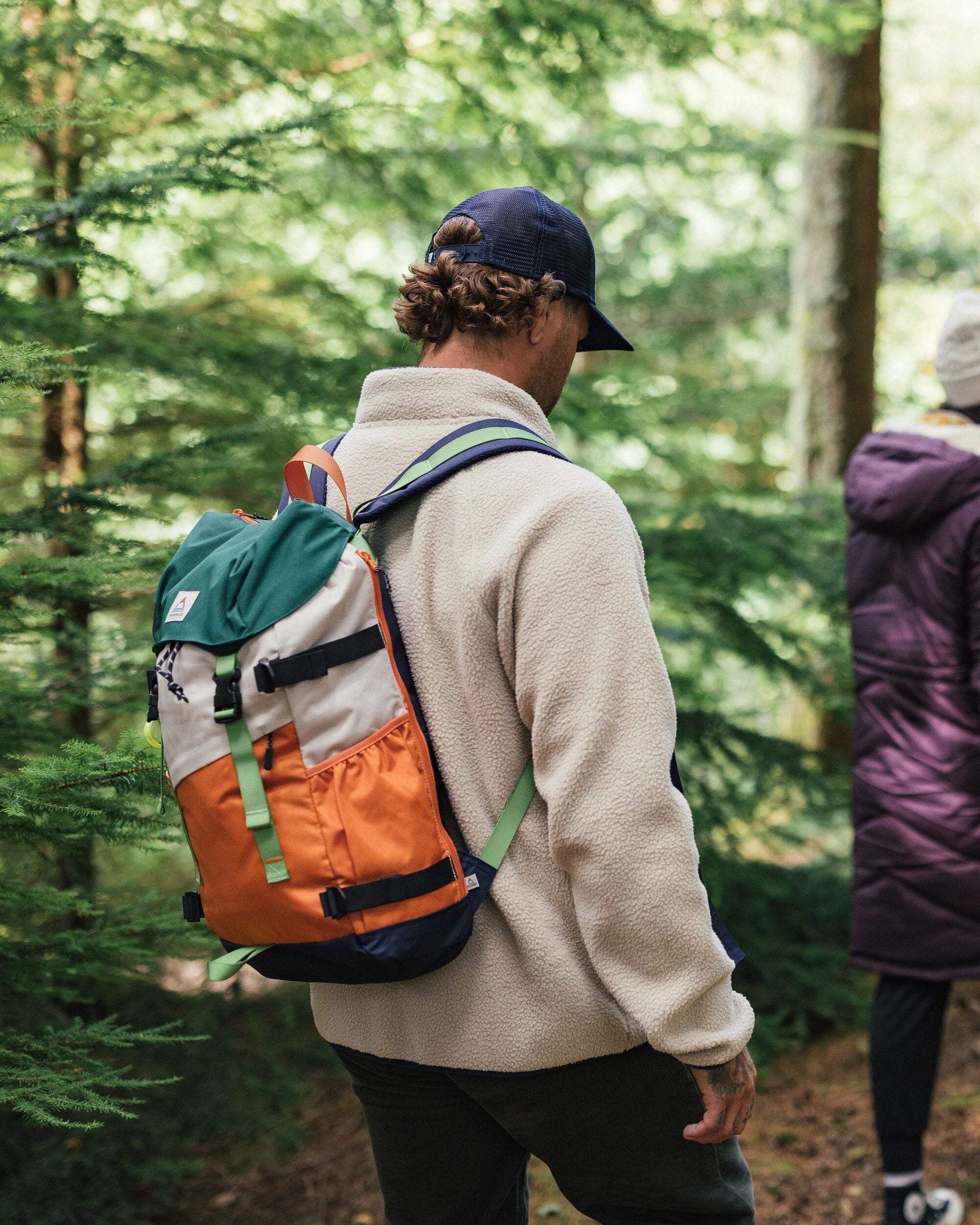 Boondocker Recycled 26L Backpack - Rain Forest Orange Multi - Lifestyle