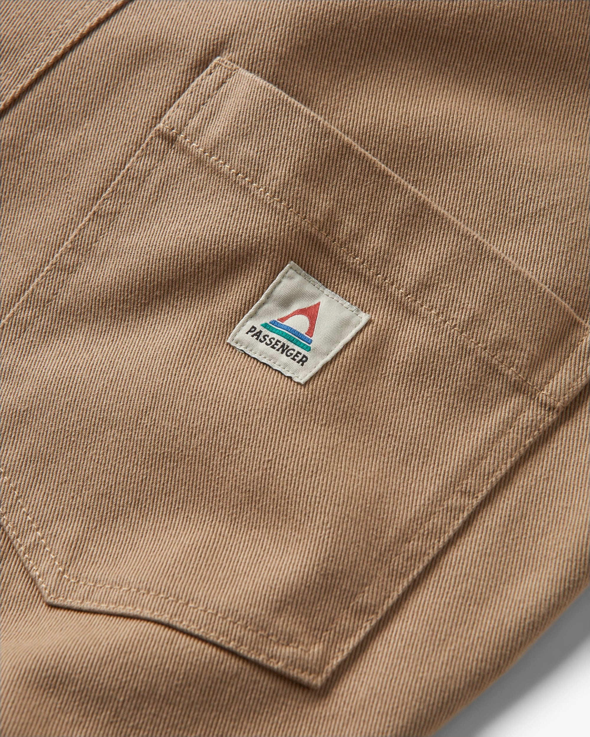 Shuffle Organic Cotton Dungarees - Elmwood - Flatlay