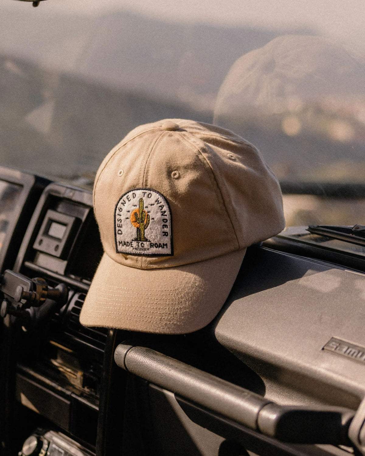 Oakash 6 Panel Cap - Simply Taupe - Lifestyle