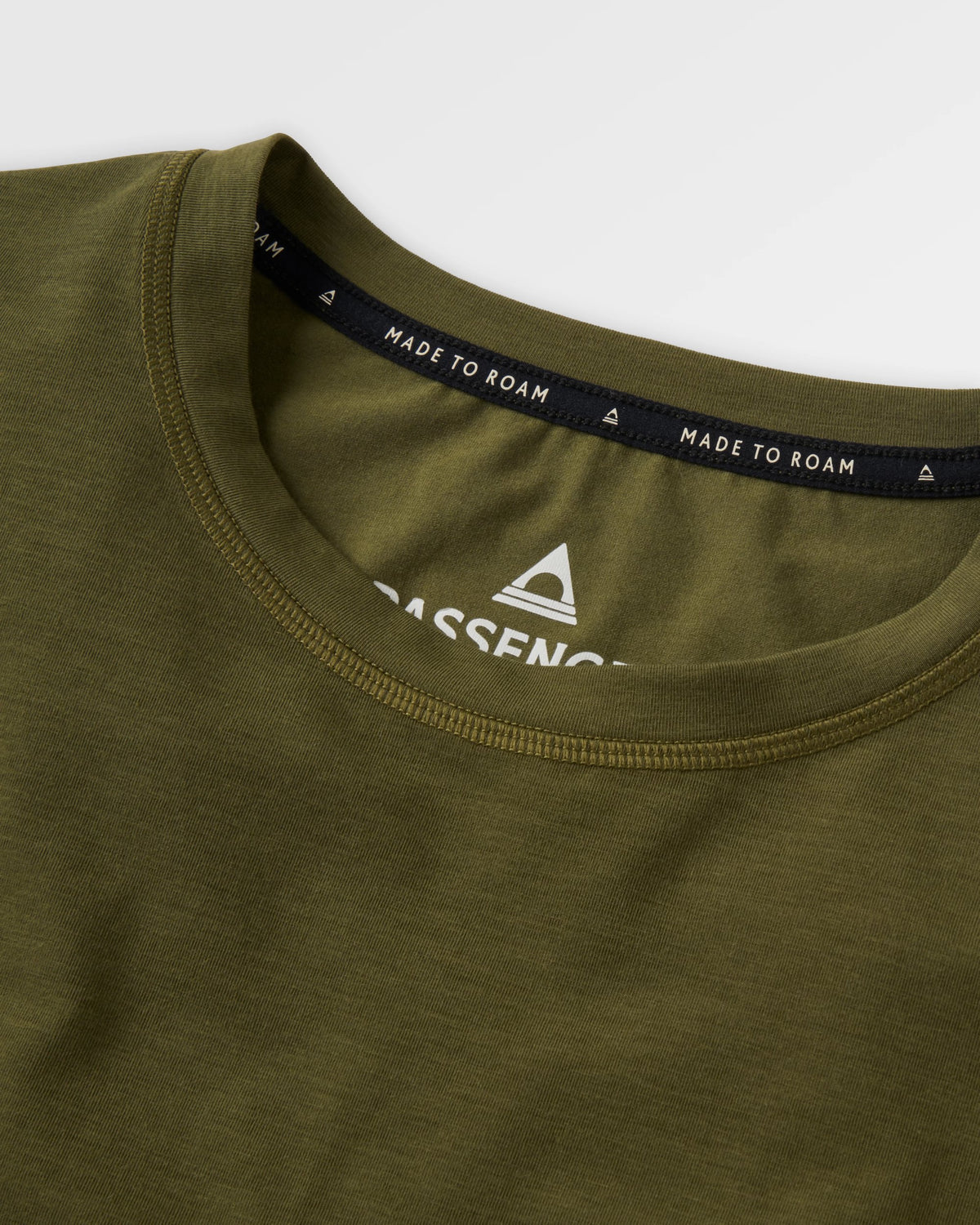 Classic Logo Drirelease® Active T-Shirt - Khaki - Flatlay