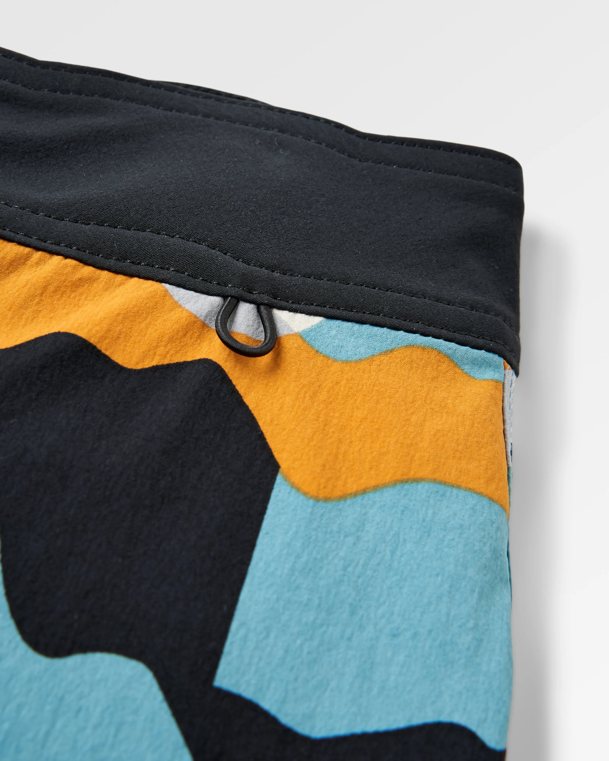 Cutback NetPlus® Recycled Boardshort - Vista Patchwork Arctic - Flatlay