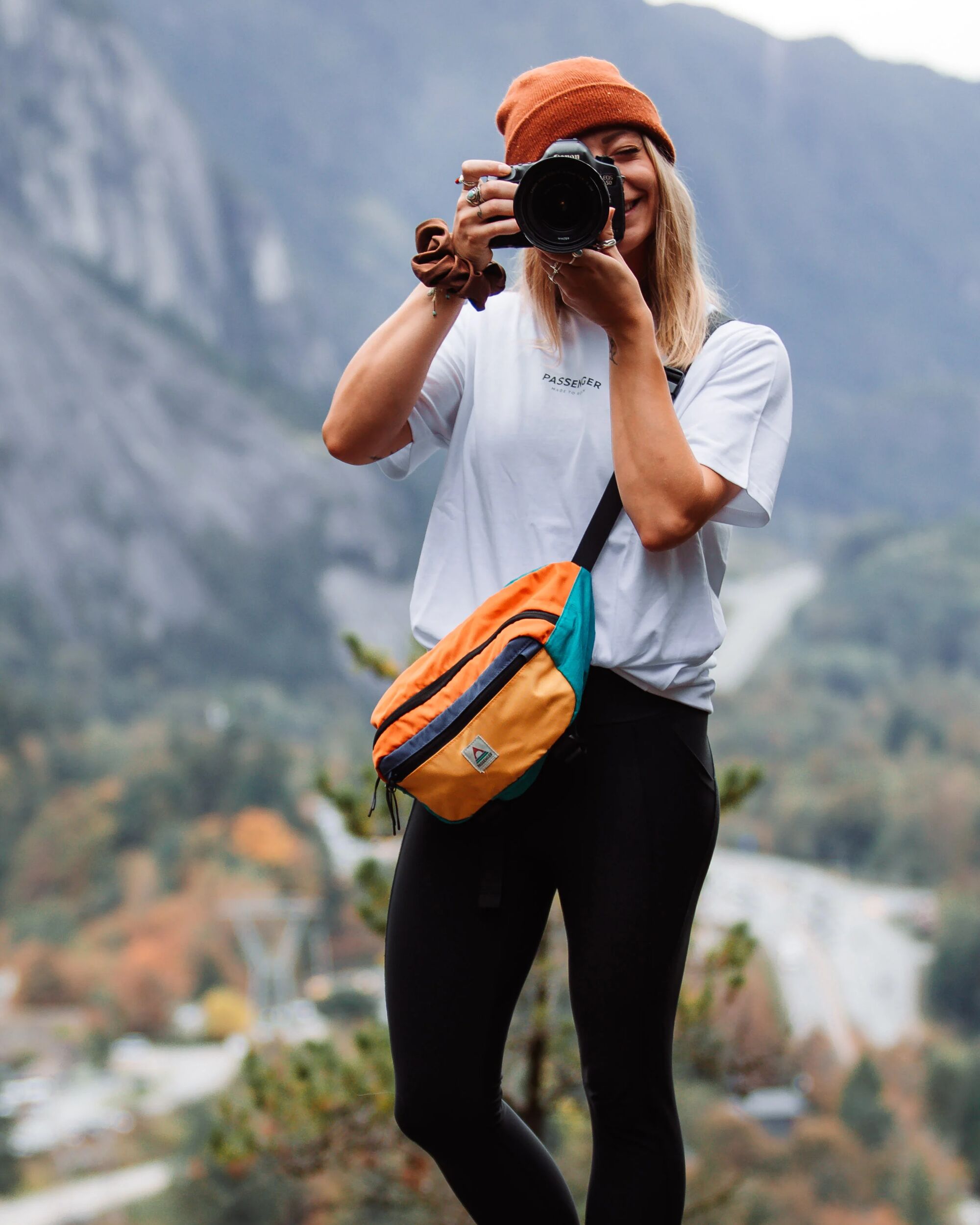 Boondocker Recycled Hip Pack - Multi-Colour - Lifestyle - Female