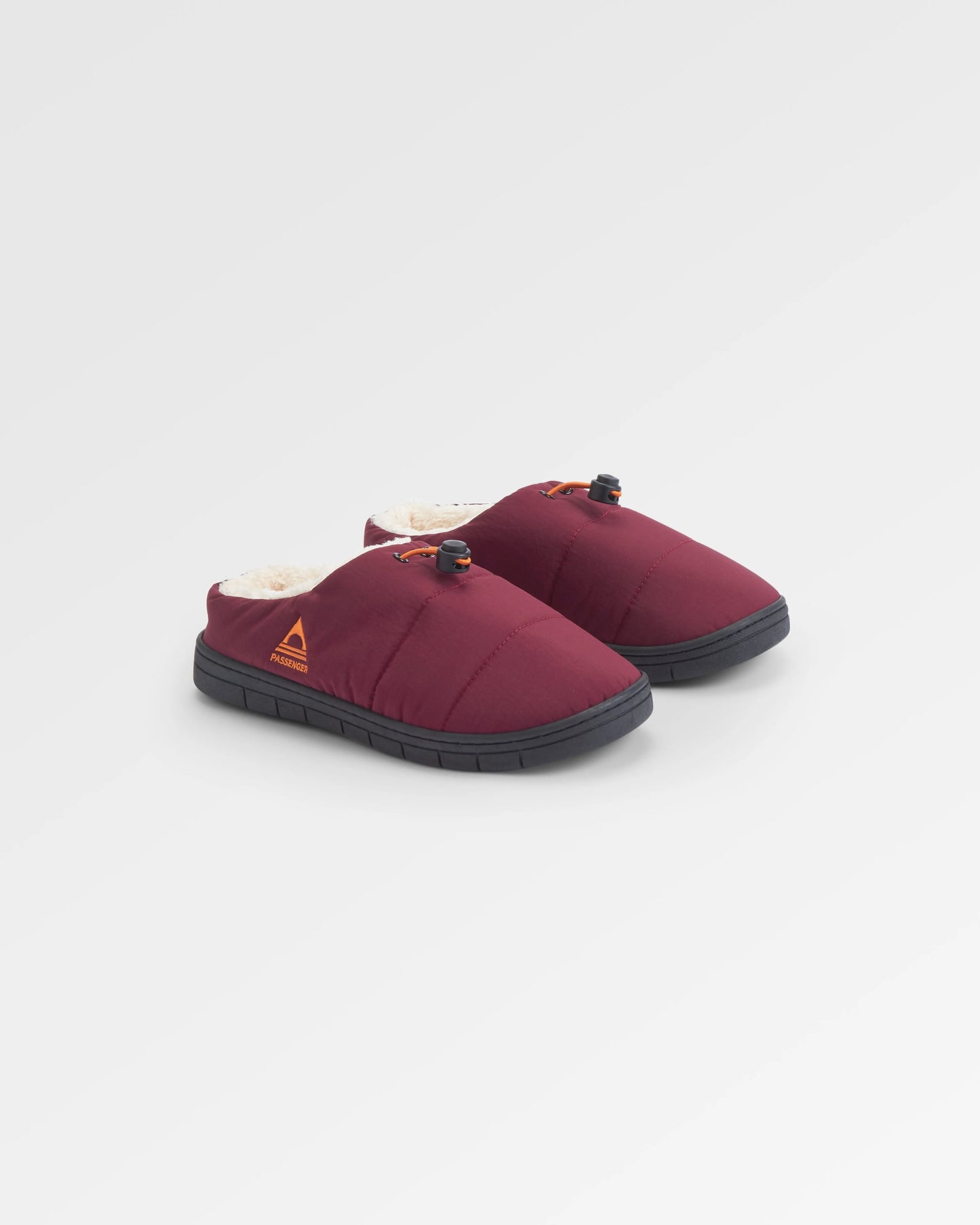 Step Out Women's Slipper - Wine - Flatlay