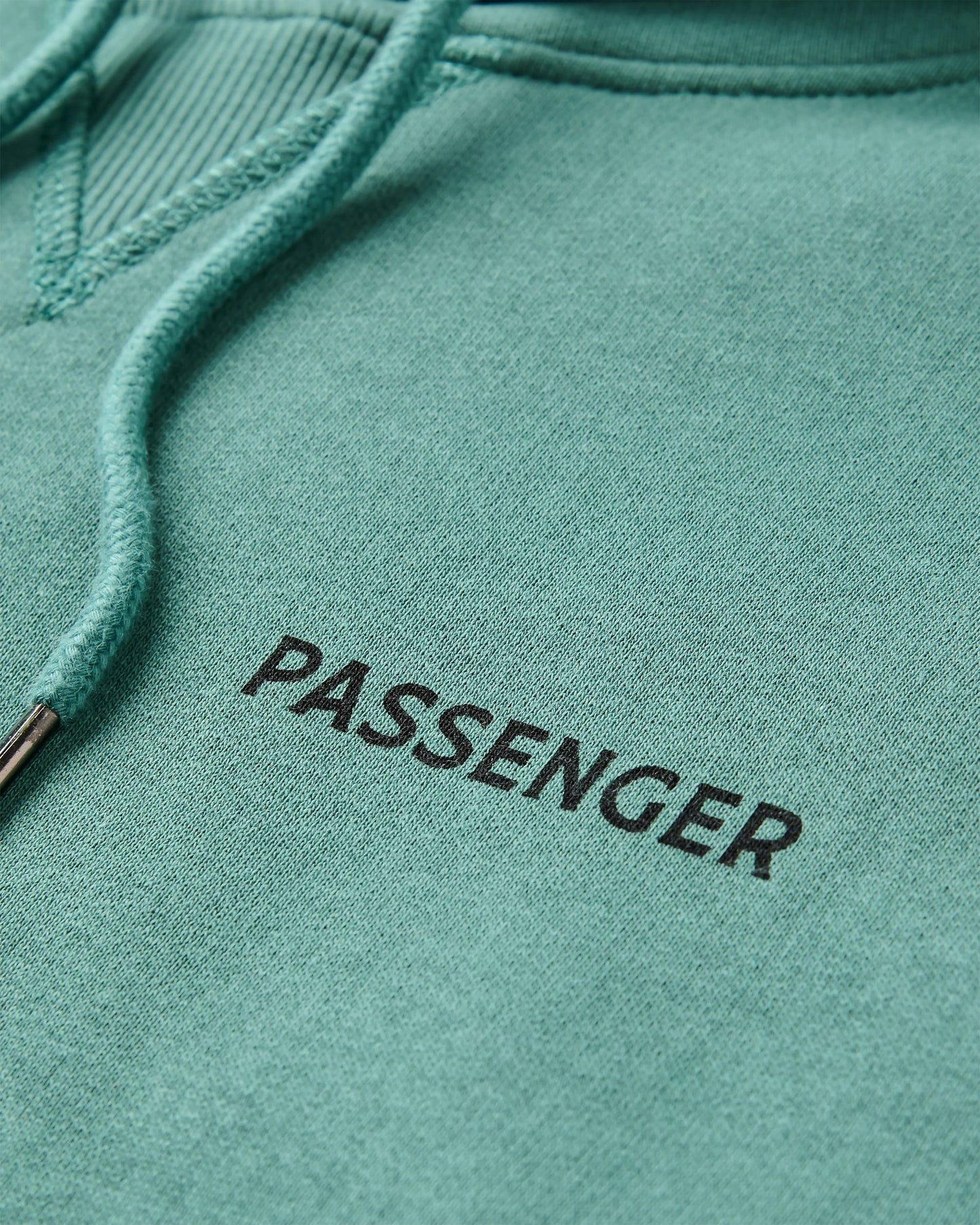 Roamer Recycled Cotton Hoodie - Deep Ocean - Flatlay