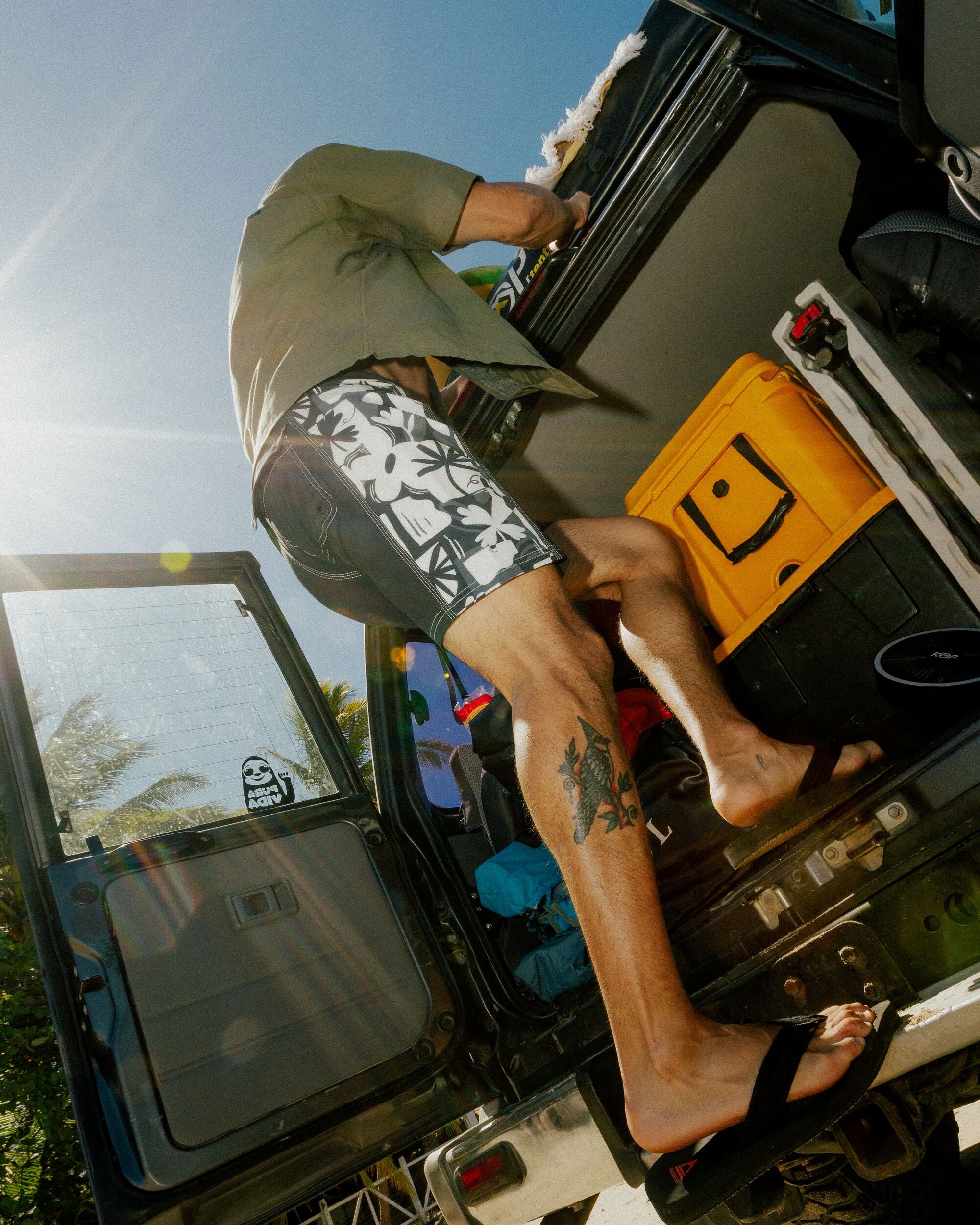 Rialto 16" Boardshort - Black - Lifestyle