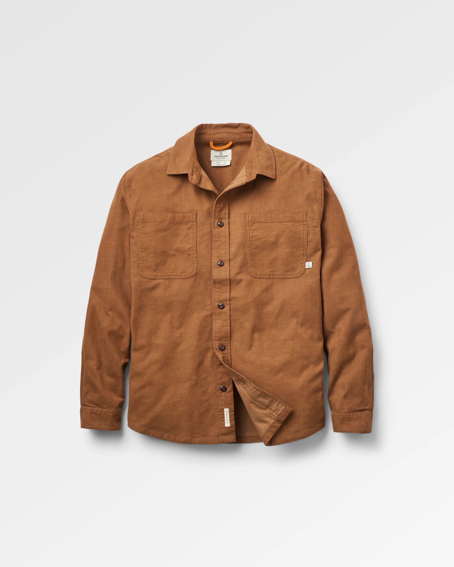 Backcountry Cord Light Shirt - Caramel - Flatlay