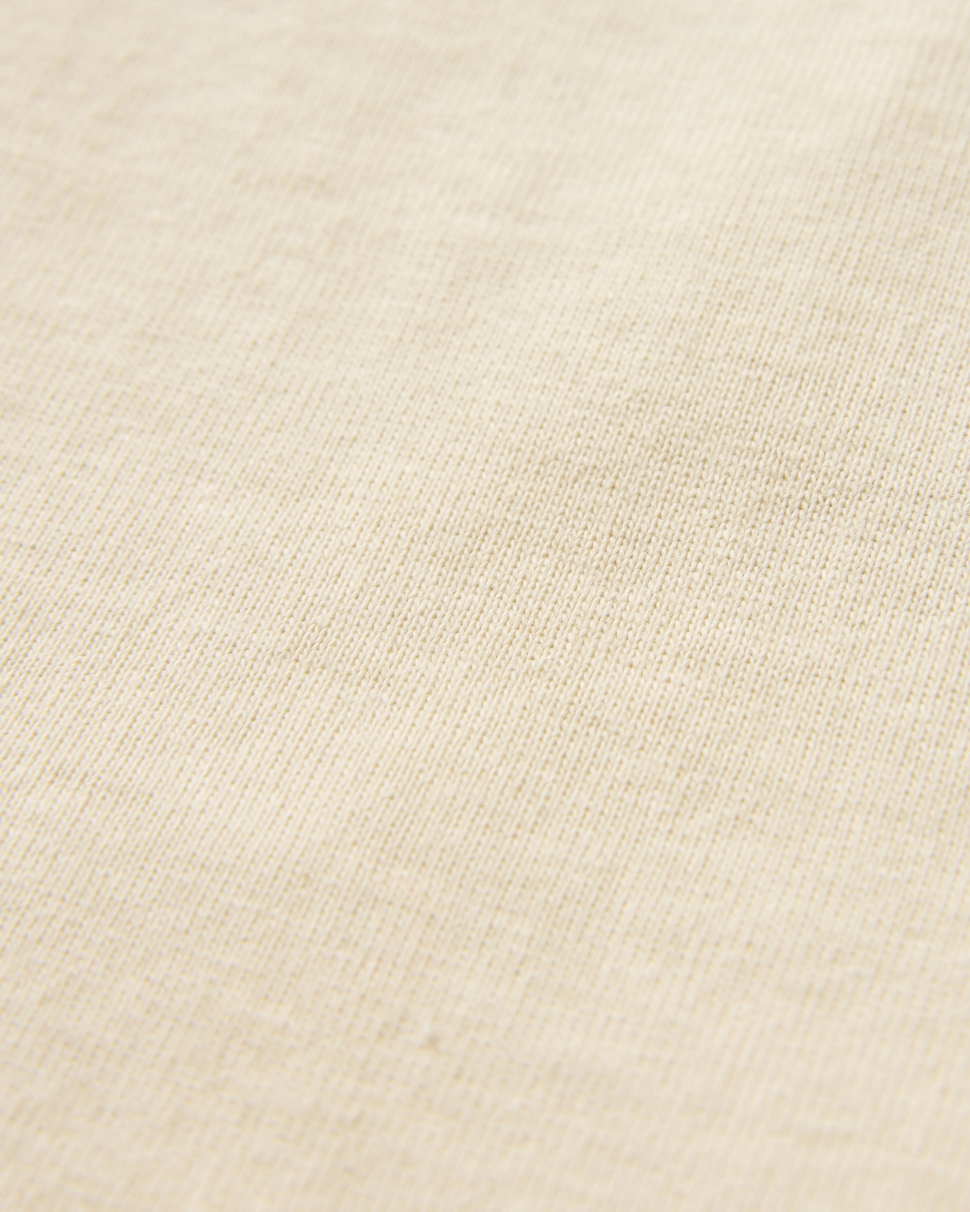 Sundown Recycled Cotton T-Shirt - Birch - Flatlay