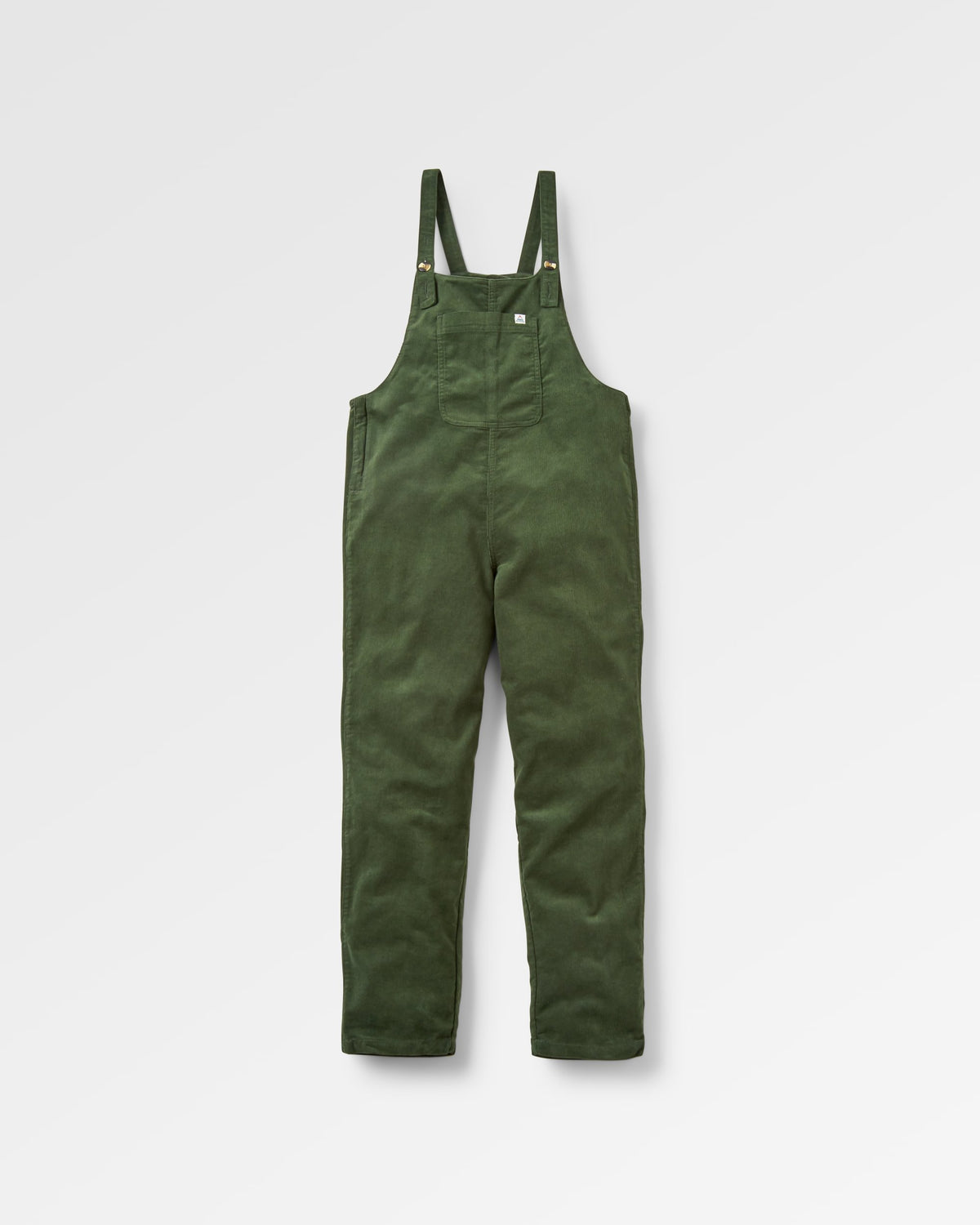 Meadows Cotton Cord Dungarees - Fir Tree - Flatlay