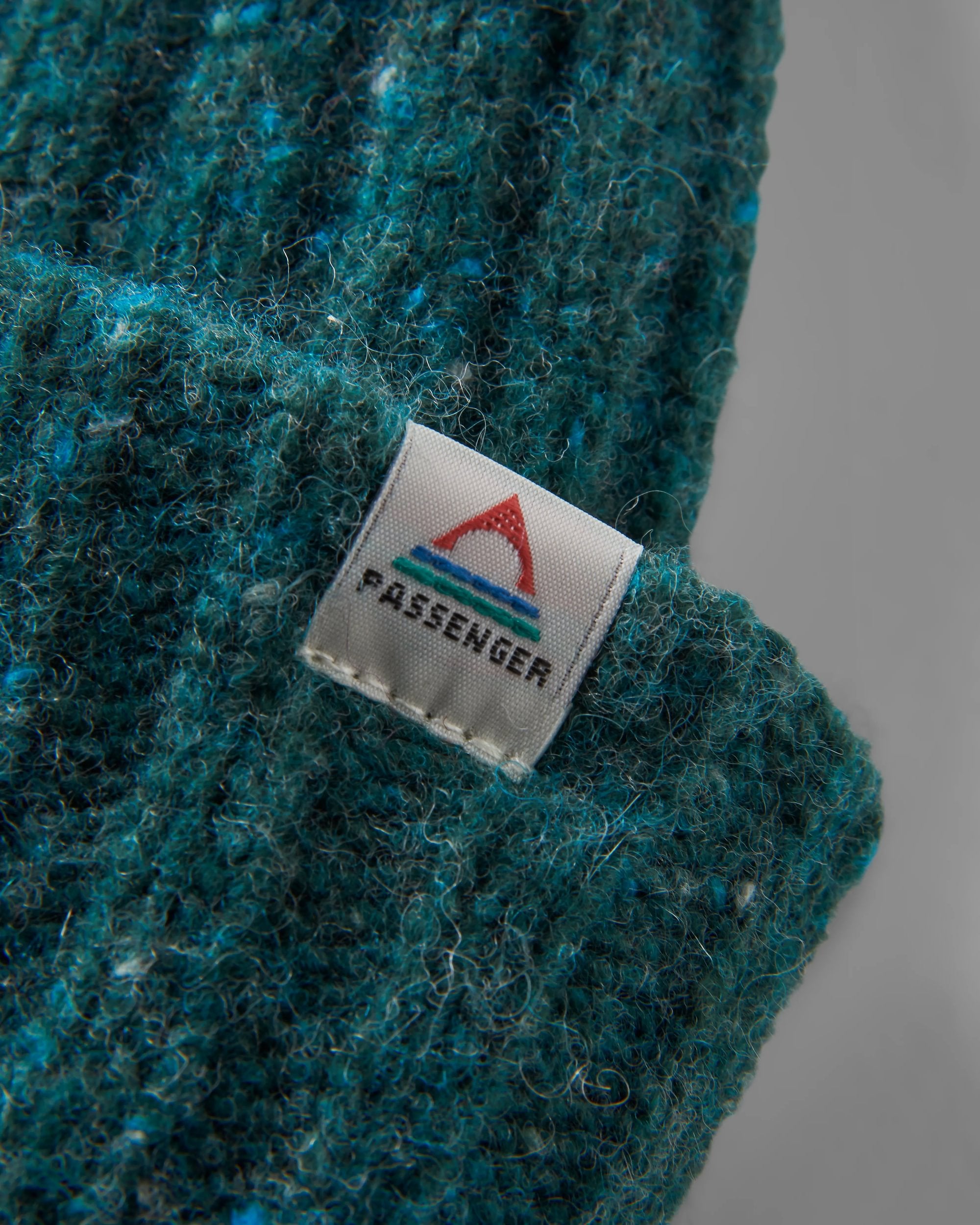 Fisherman Recycled Beanie - Fir Tree - Flatlay