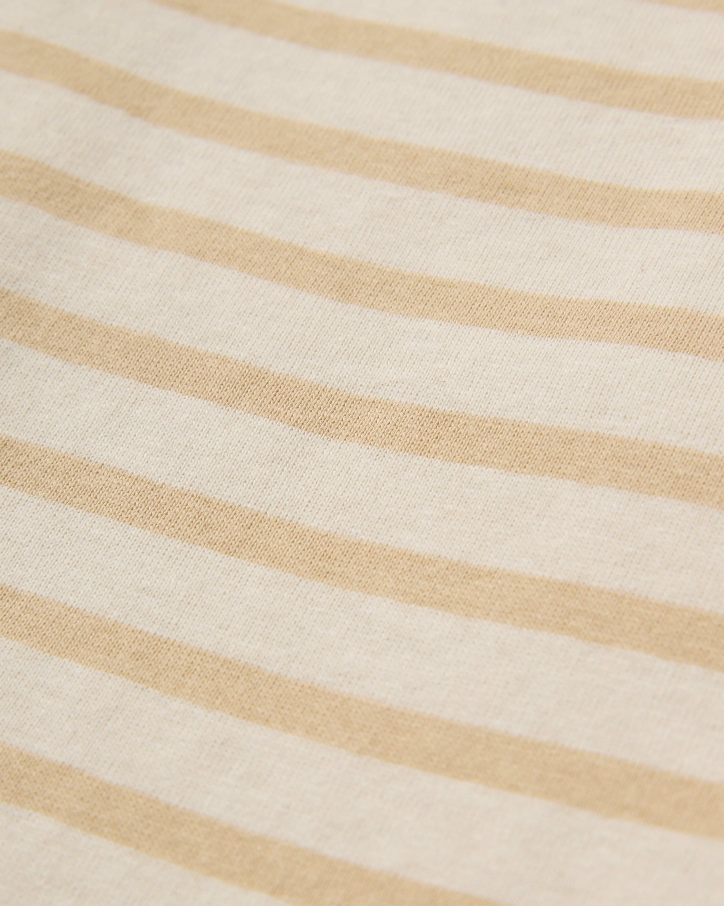 Zen Recycled Relaxed Fit T-Shirt - Stone Stripe - Flatlay