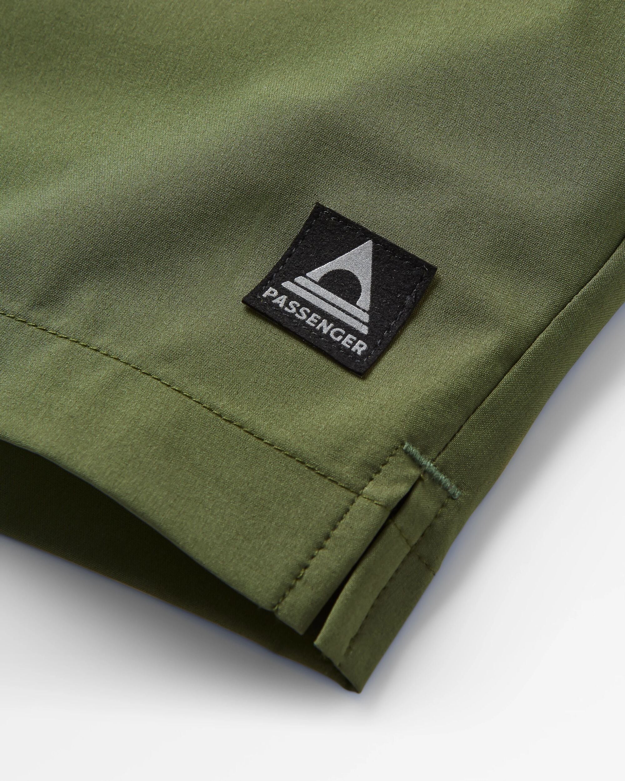 Sandune Recycled Trail Short - Khaki - Flatlay