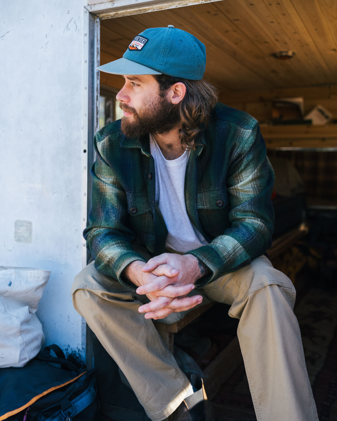 Barren Overshirt - Khaki - Lifestyle