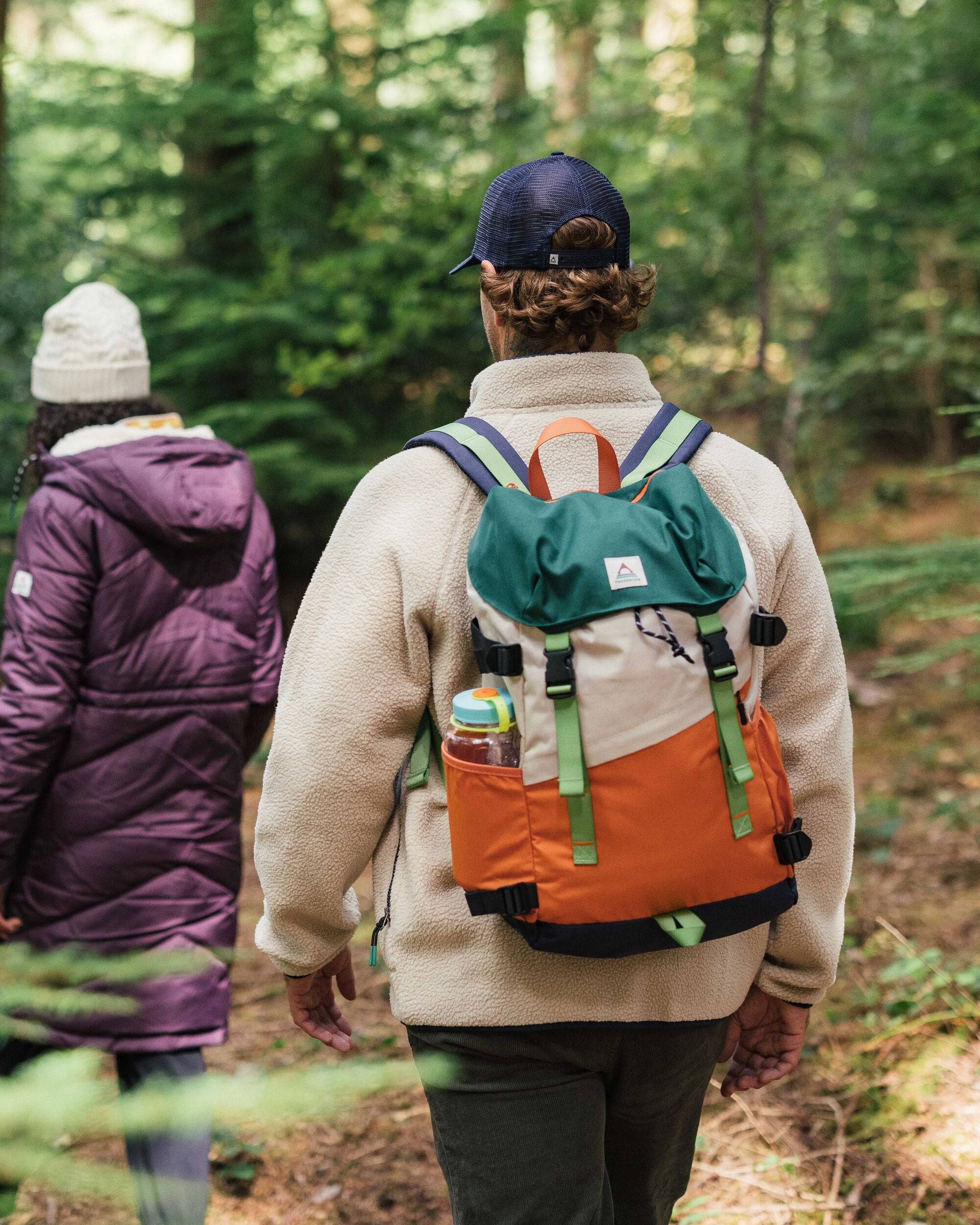 Boondocker Recycled 26L Backpack - Rain Forest Orange Multi - Lifestyle