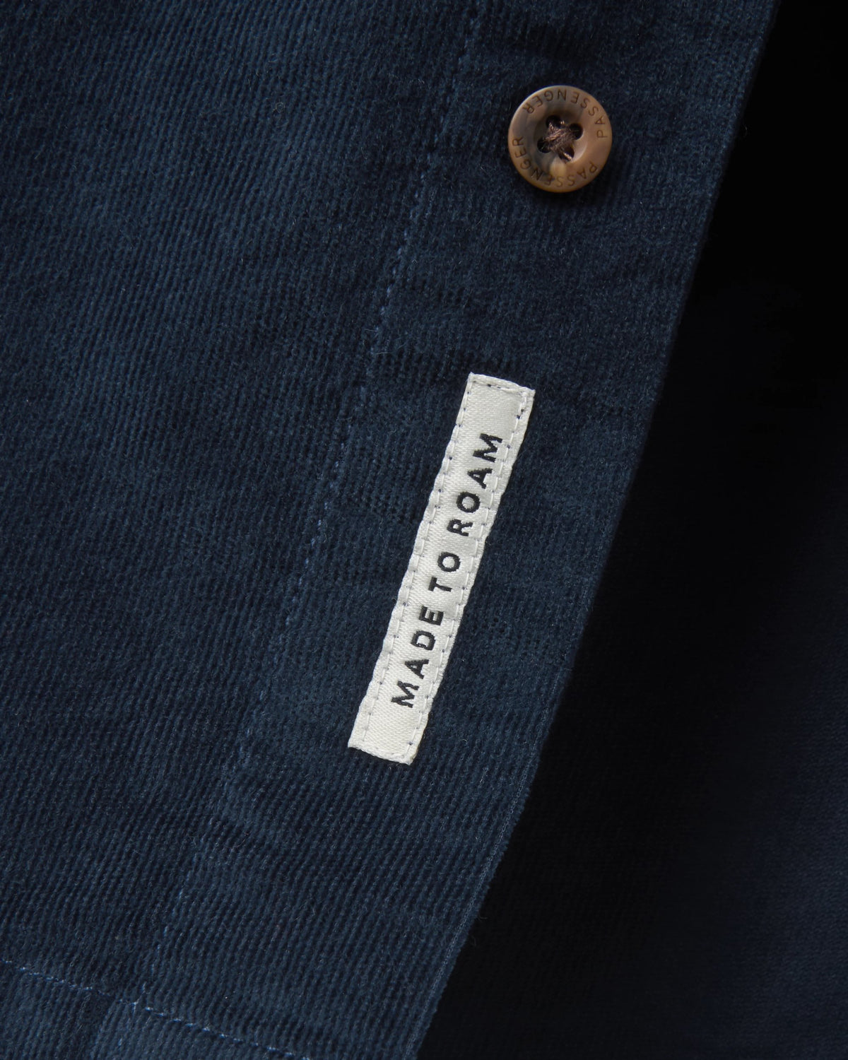 Backcountry Cord Light Shirt - Deep Navy - Flatlay