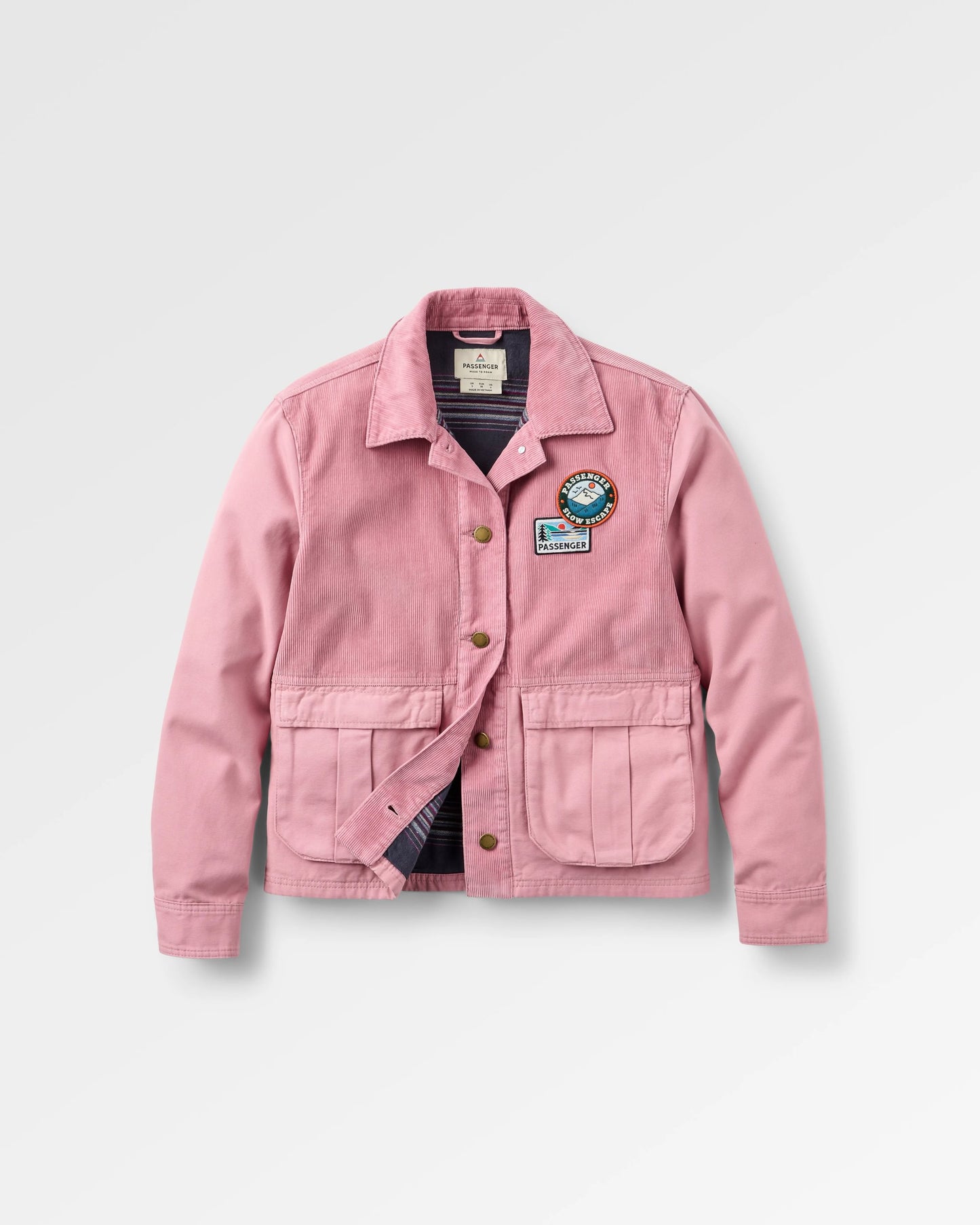 Nomad Jacket - Pink Haze - Flatlay